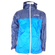 Columbia Men’s Watertight II Rain Jacket Hooded Lightweight Blue Size S