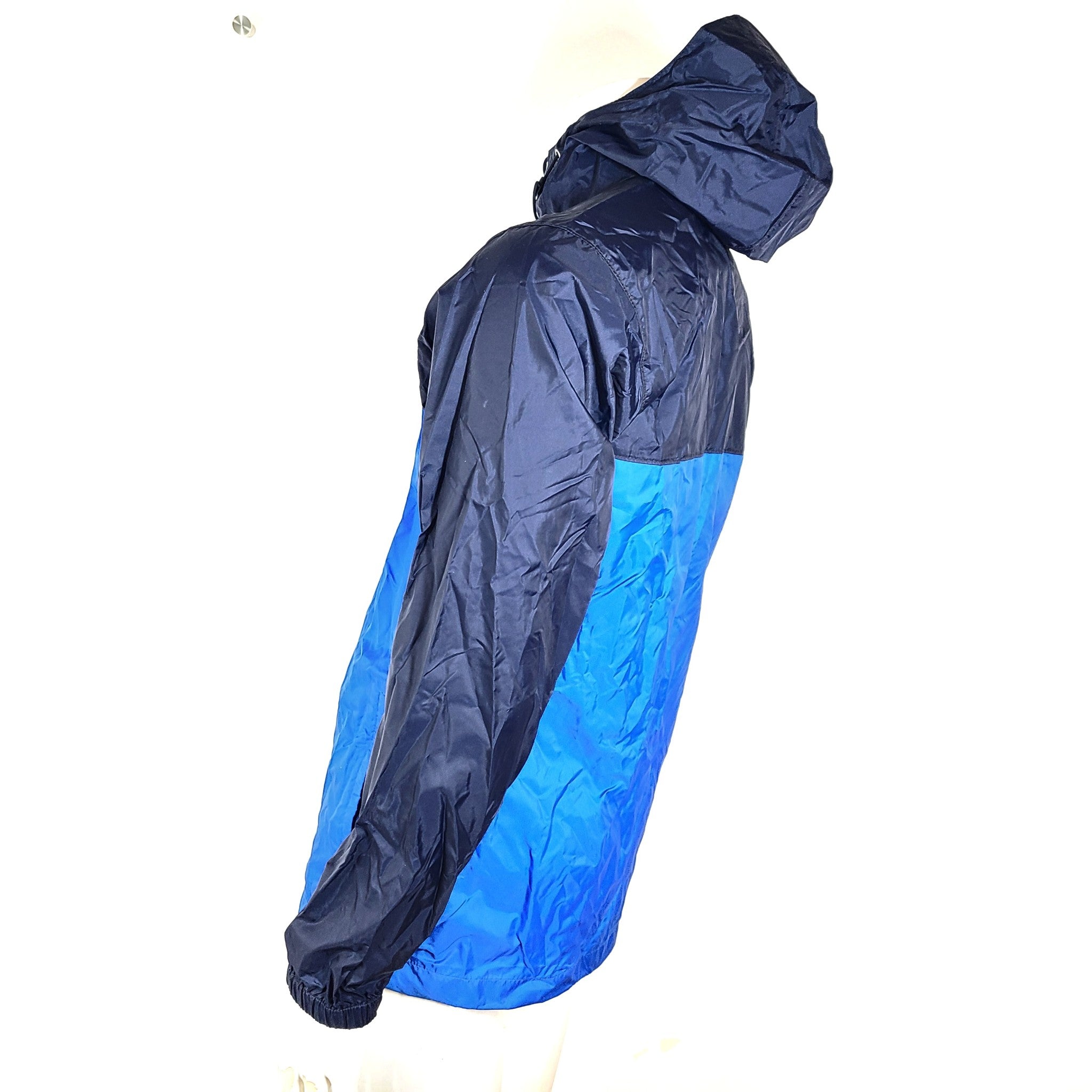 Columbia Men’s Watertight II Rain Jacket Hooded Lightweight Blue Size S