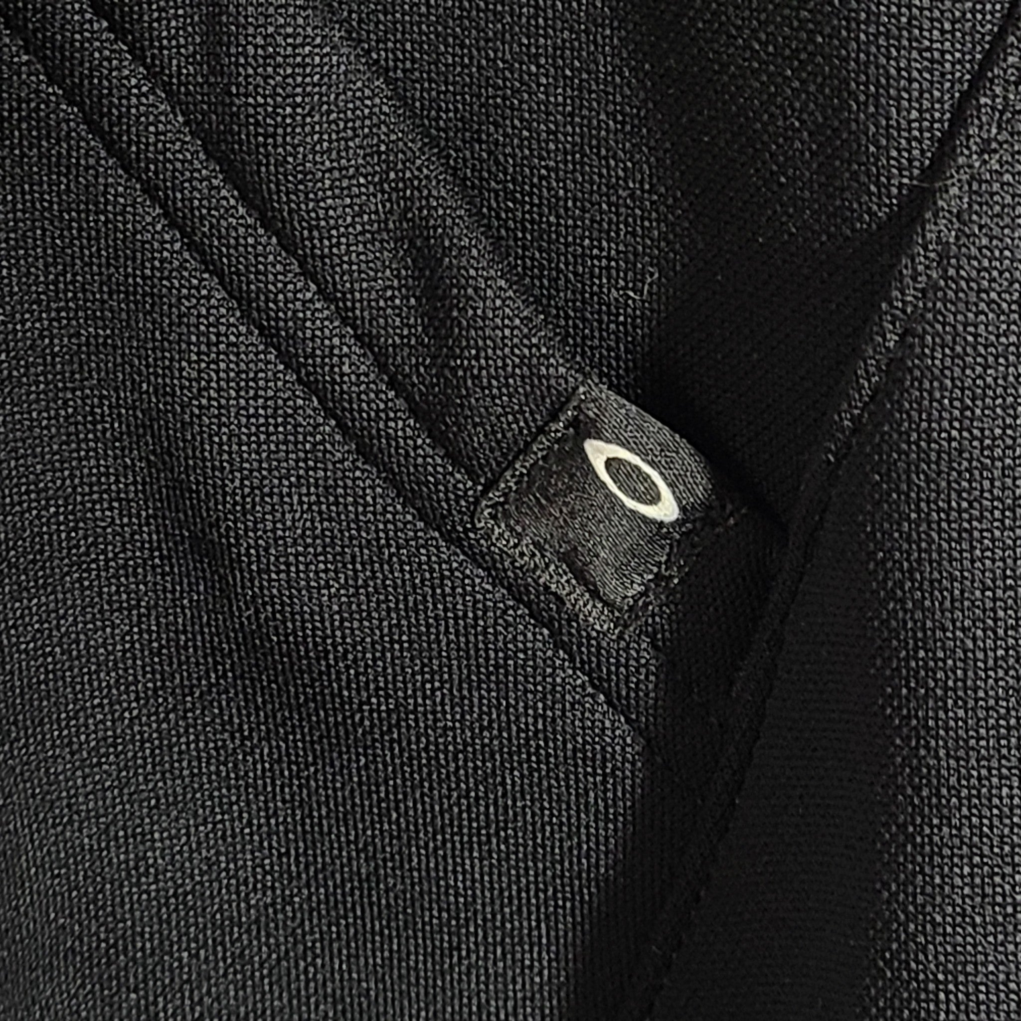 Oakley Women's Poly Hooded Full-Zip Sweatshirt Hoodie Black Sz M READ