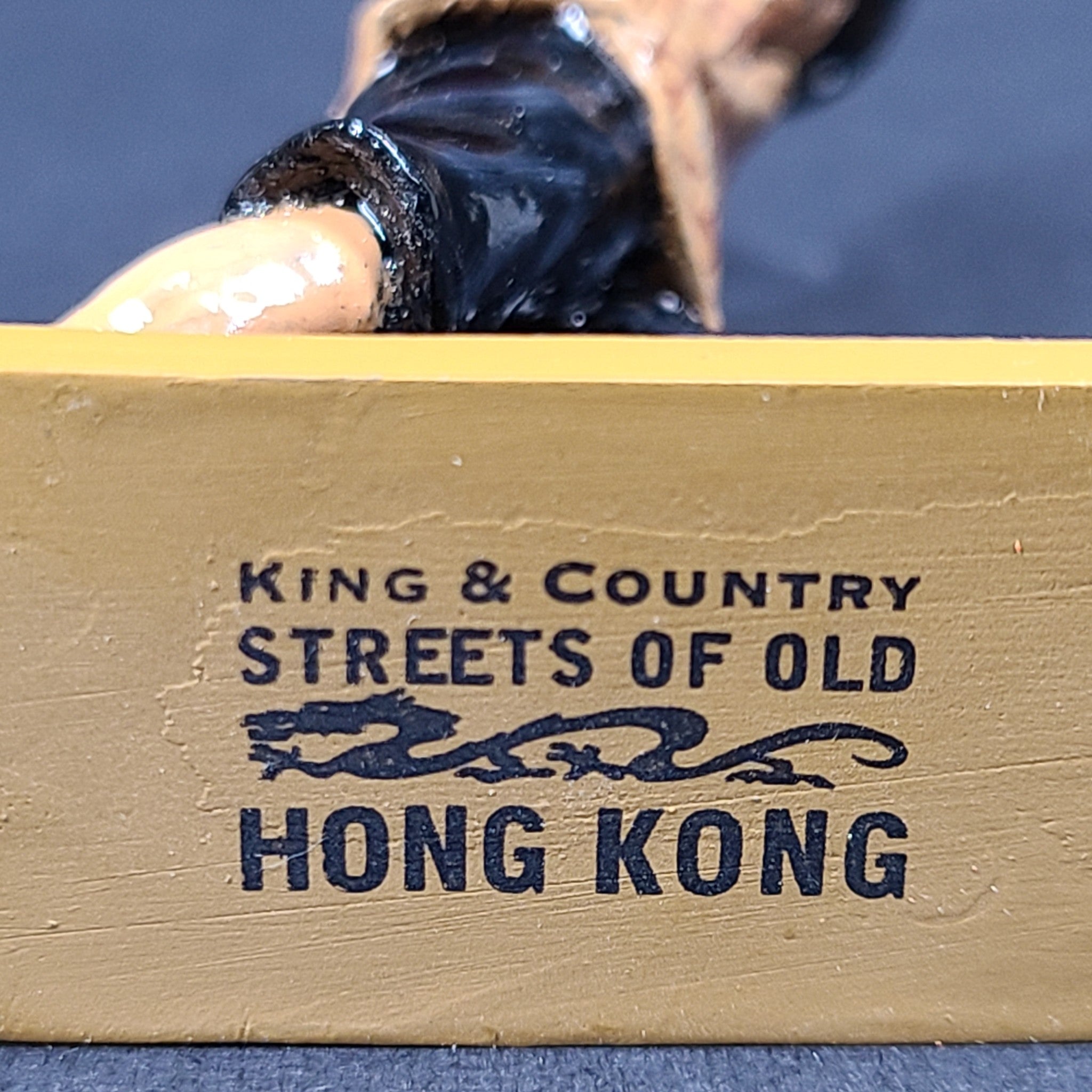 King & Country Streets of Old Hong Kong HK228 The Running Rickshaw Mini Figurine