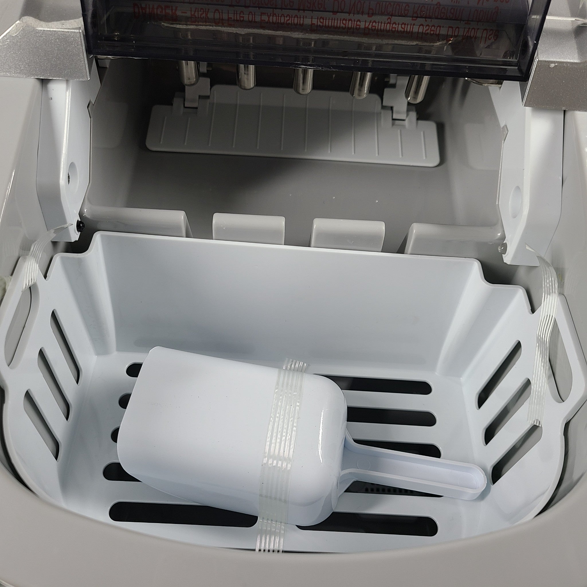FRIGIDAIRE Self Cleaning Stainless Steel Ice Maker EFIC120-SS-SC
