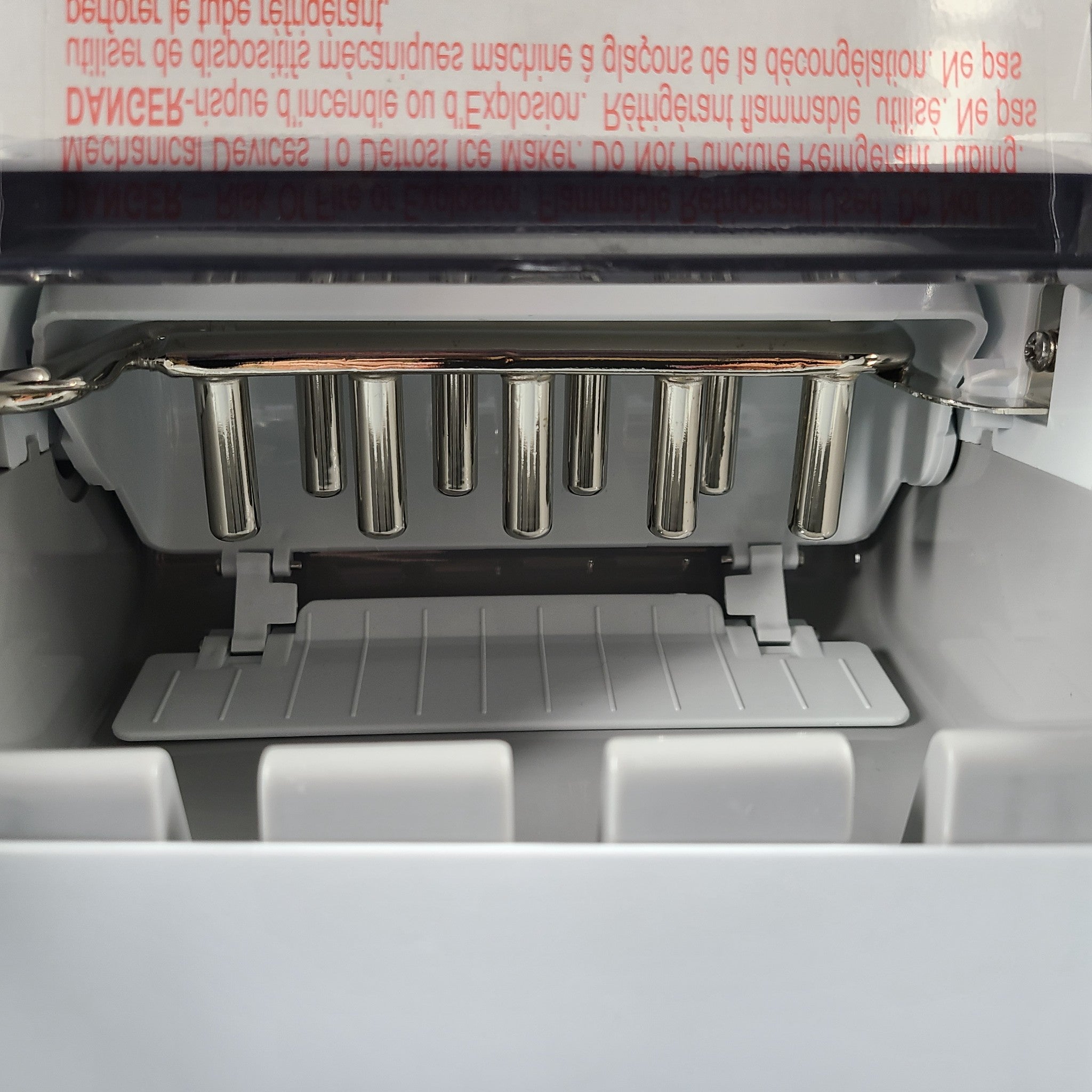 FRIGIDAIRE Self Cleaning Stainless Steel Ice Maker EFIC120-SS-SC