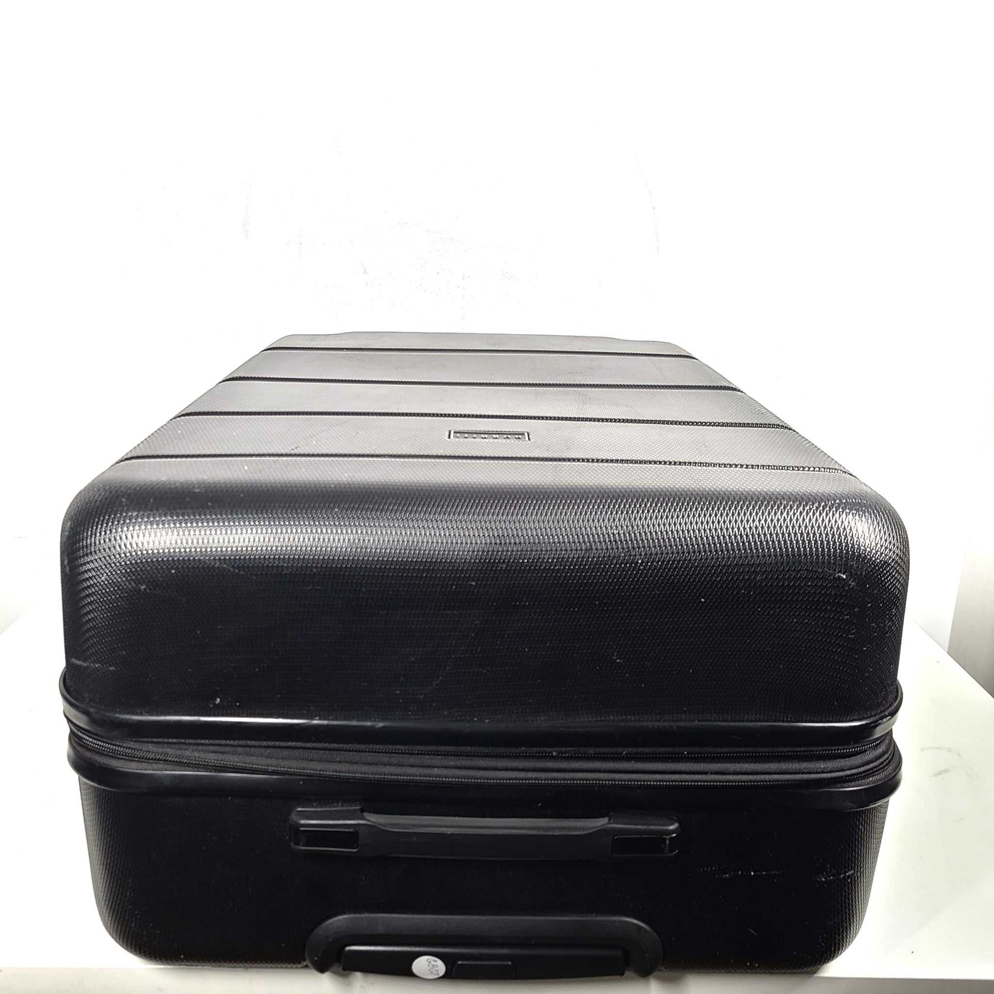 Bugatti 30" Large Hardside Spinner Luggage Check In Suitcase Expand Lock Black
