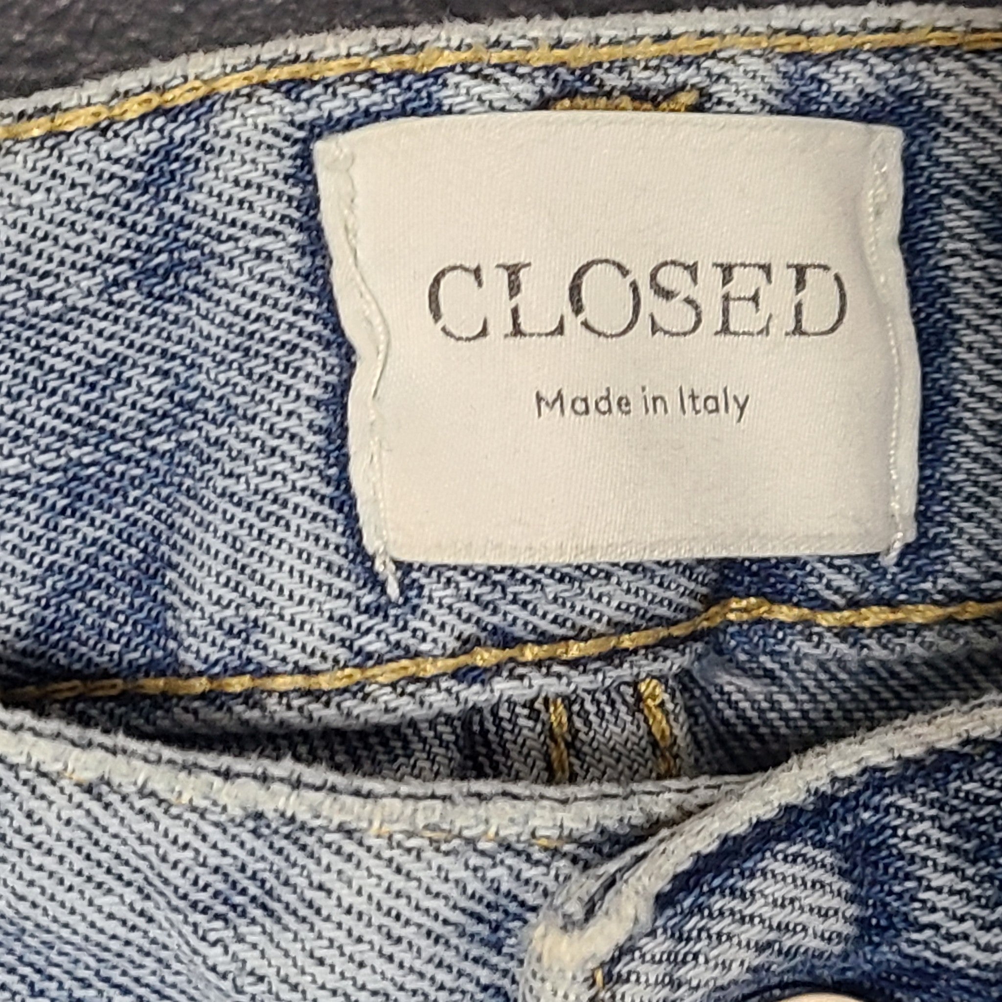 Closed Men's Cooper True Pants Stretch Jeans Straight Cut Light Blue Sz 33