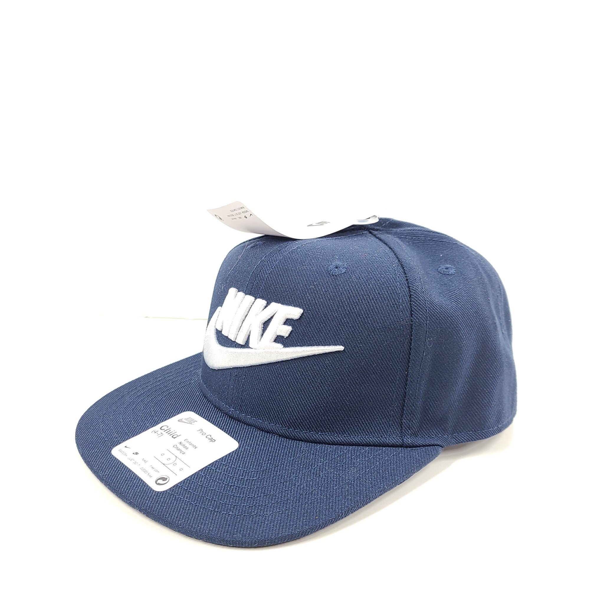 Nike Kids' Pro Adjustable Hat Baseball Cap 8A2560-B8W Dri-Fit 4-7 Y