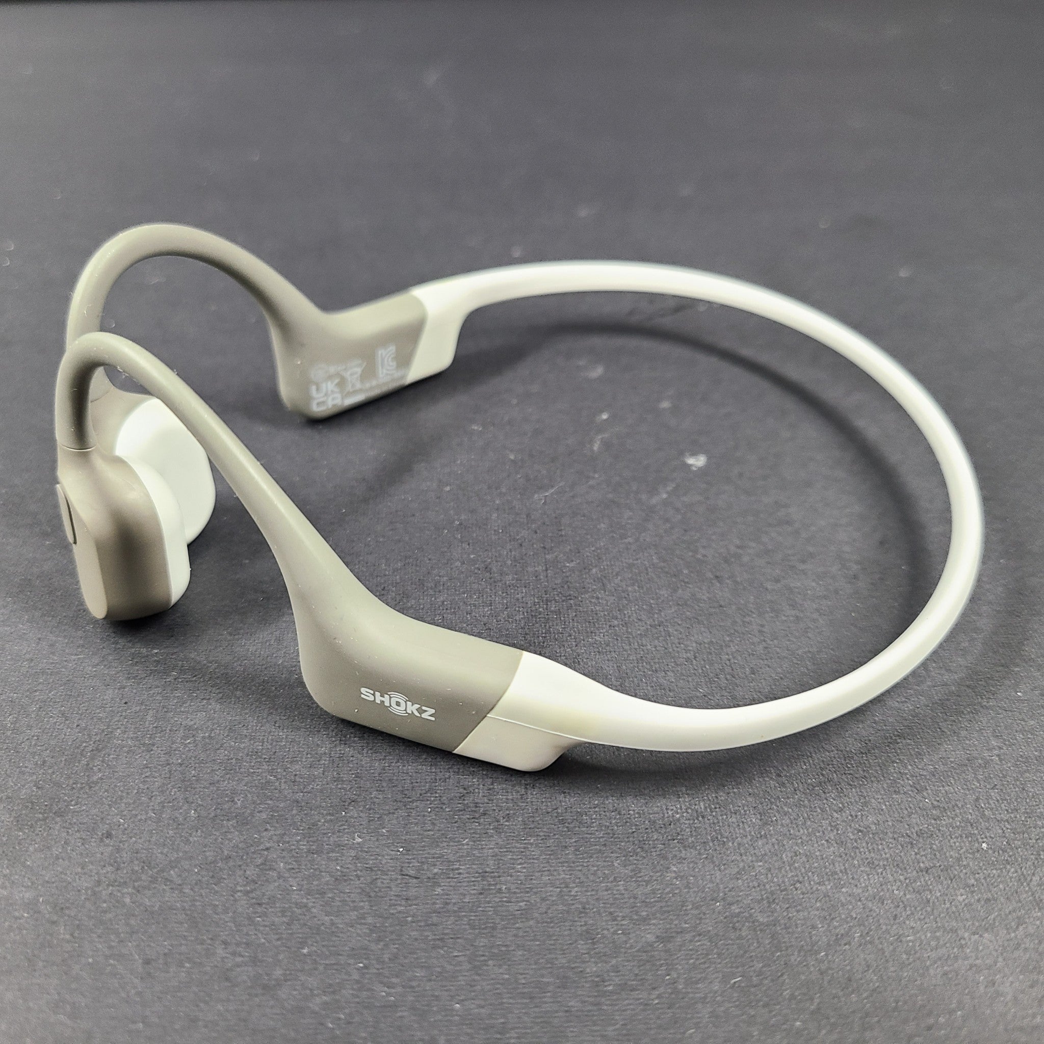 AfterShokz Aeropex AS803 Open Ear Bluetooth Wireless Headphones - Gray