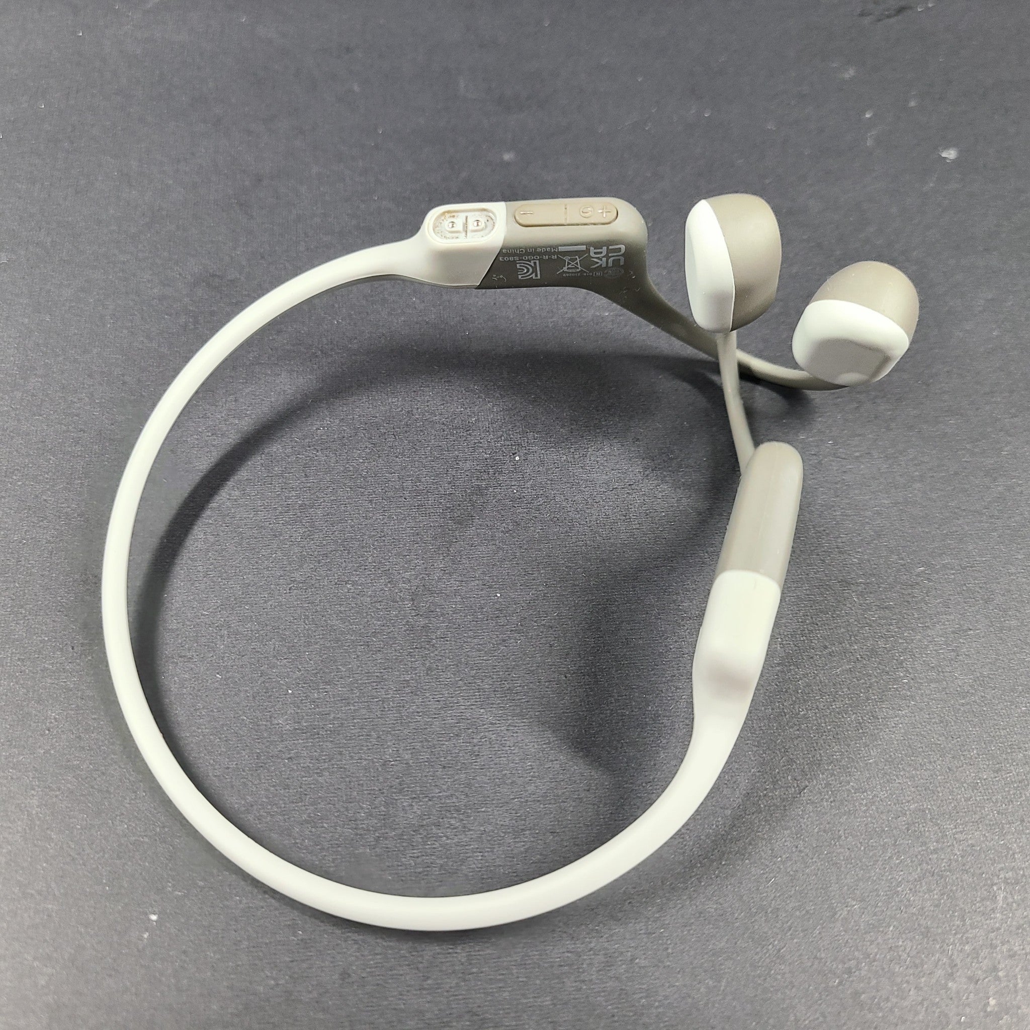 AfterShokz Aeropex AS803 Open Ear Bluetooth Wireless Headphones - Gray