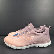 Skechers Summits Sneakers Memory Foam Bright Charmer Ombre Pink Purple Sz 8.5