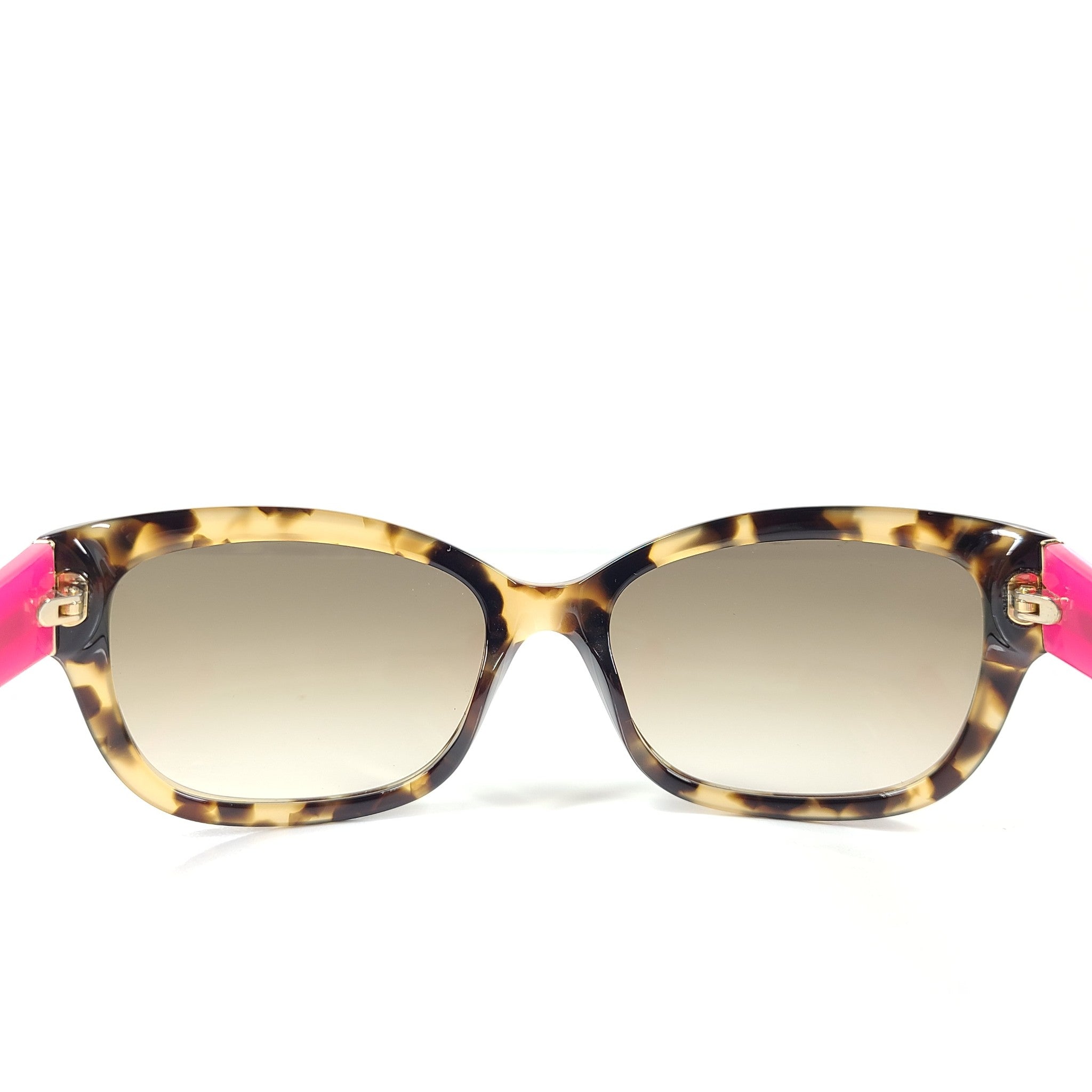 Kate Spade Johanna/S Pillow Sunglasses Camel Tortoise Lens Brown Gradient