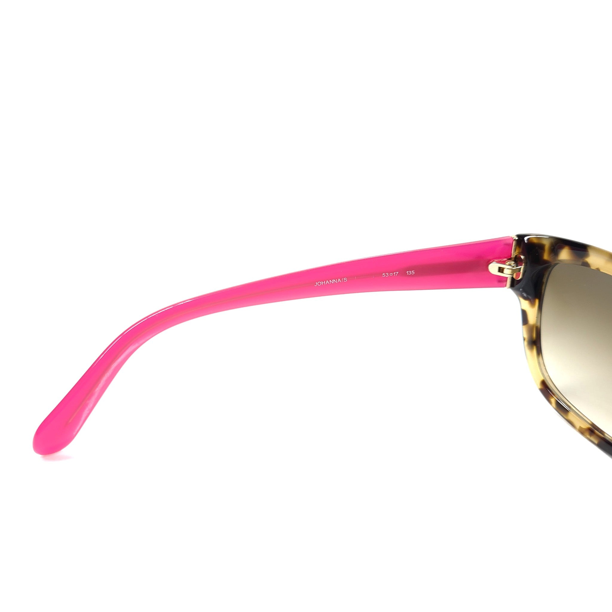 Kate Spade Johanna/S Pillow Sunglasses Camel Tortoise Lens Brown Gradient