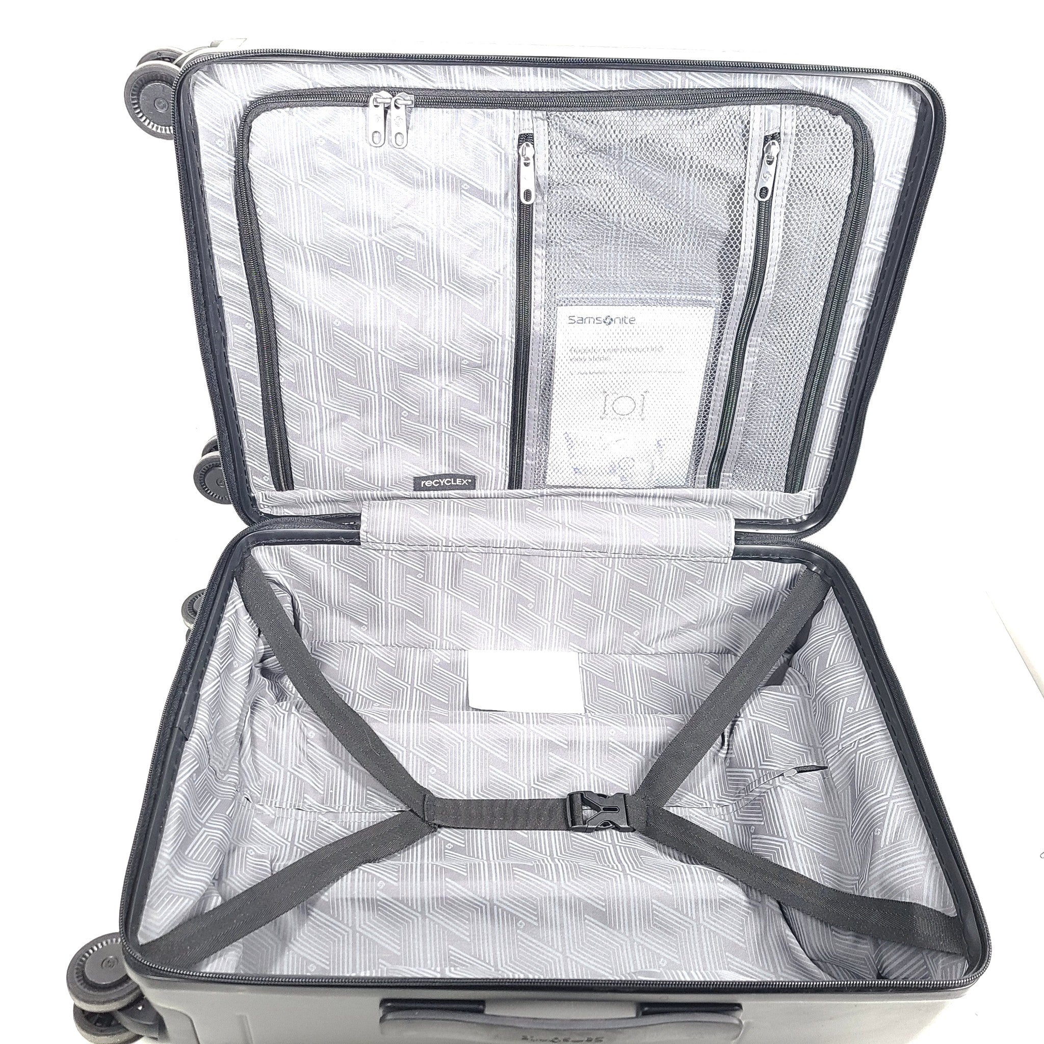 Samsonite Sentinel 21" Spinner Carry On Luggage Lightweight Hardside TSA Black