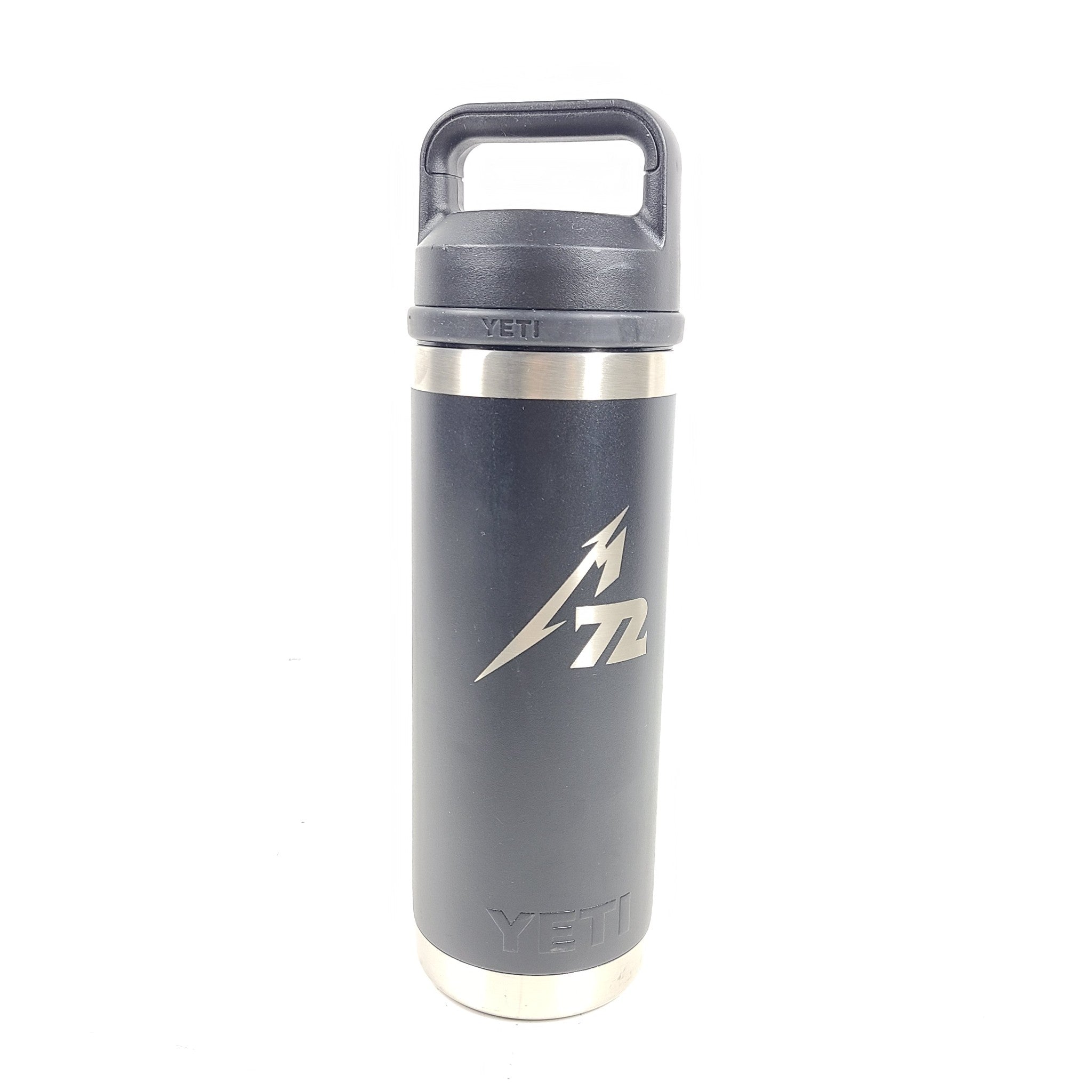 Metallica World Tour 72 Seasons Yeti Rambler Bottle Chug Cap Insulated Cup 18 oz