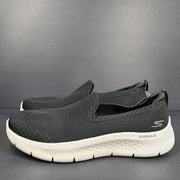 Skechers Women's Go Walk Flex Slip On Sneakers Lightweight Black Sz 10