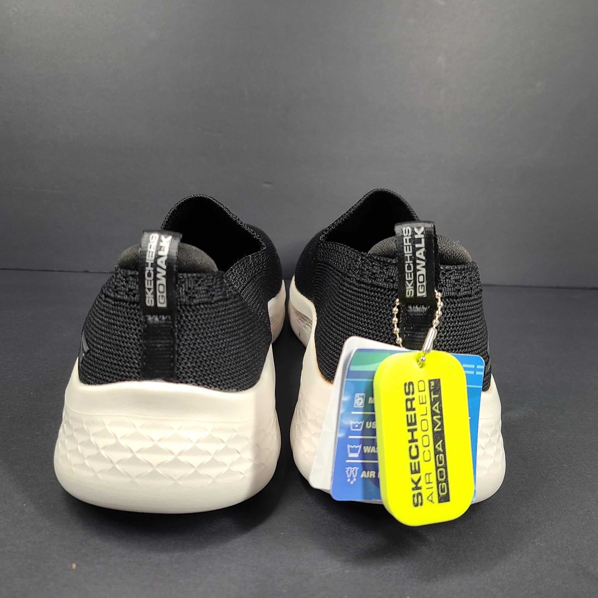 Skechers Women's Go Walk Flex Slip On Sneakers Lightweight Black Sz 10