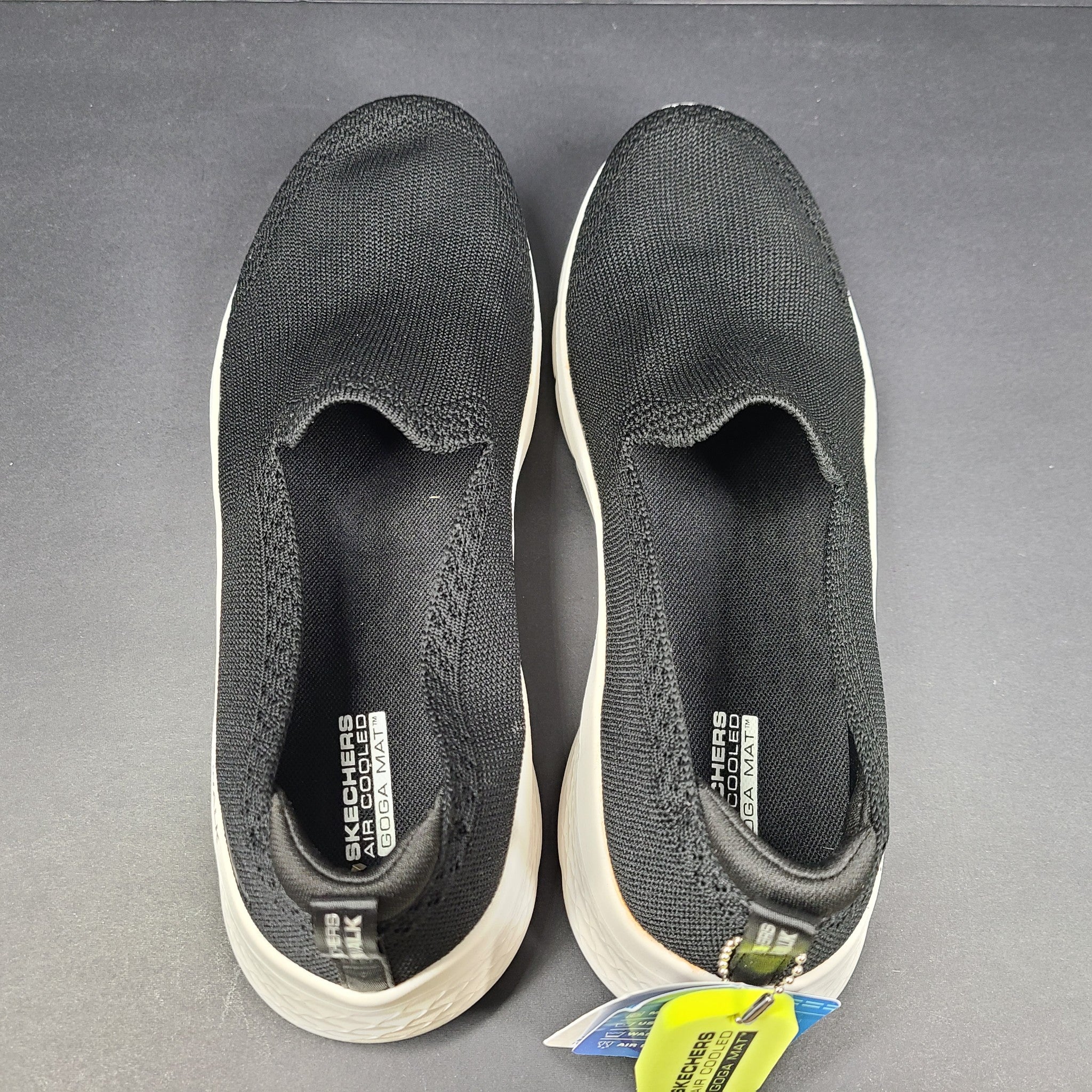 Skechers Women's Go Walk Flex Slip On Sneakers Lightweight Black Sz 10