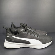 Puma Men's Flyer Runner Mesh Shoes Lace Up 195343-01 Black Sz 8.5
