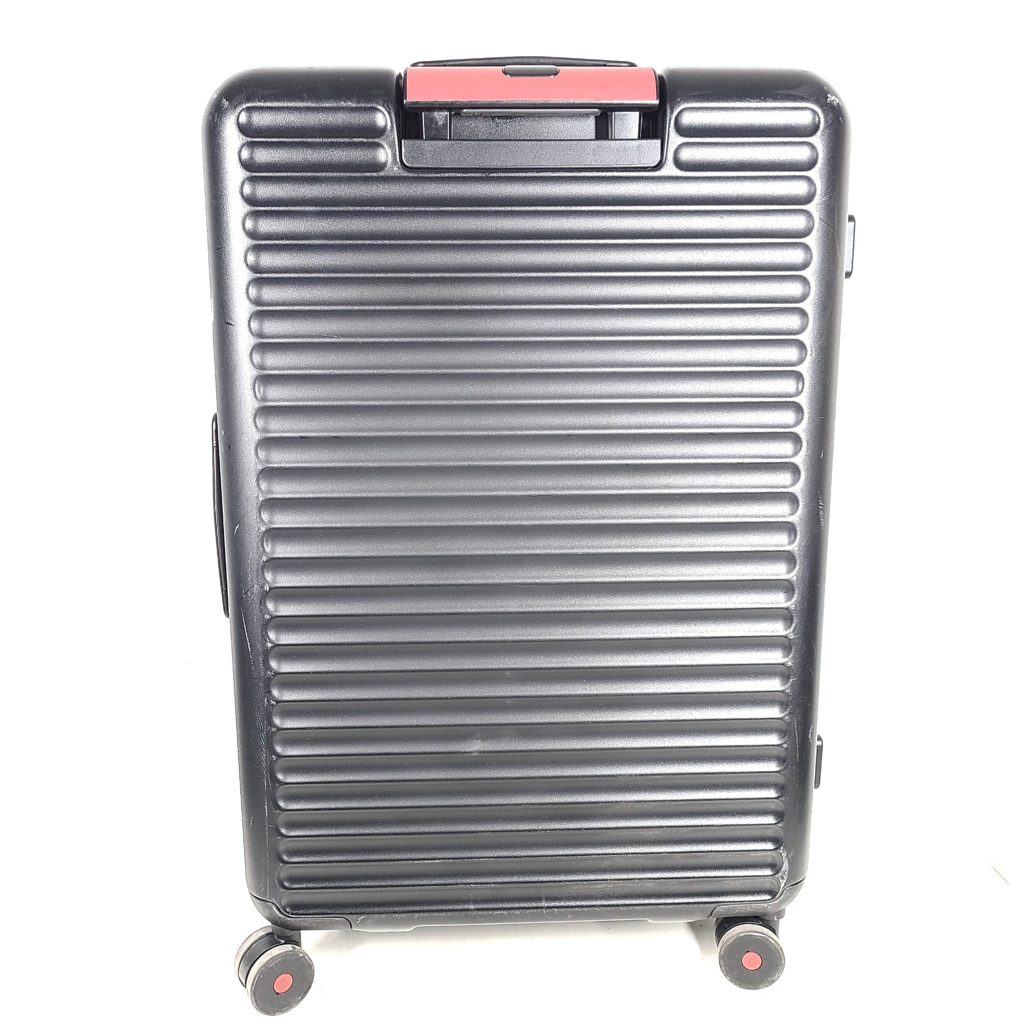 Samsonite Red 29" TOIIS C Spinner Luggage Hardshell Suitcase Expand Lock Black