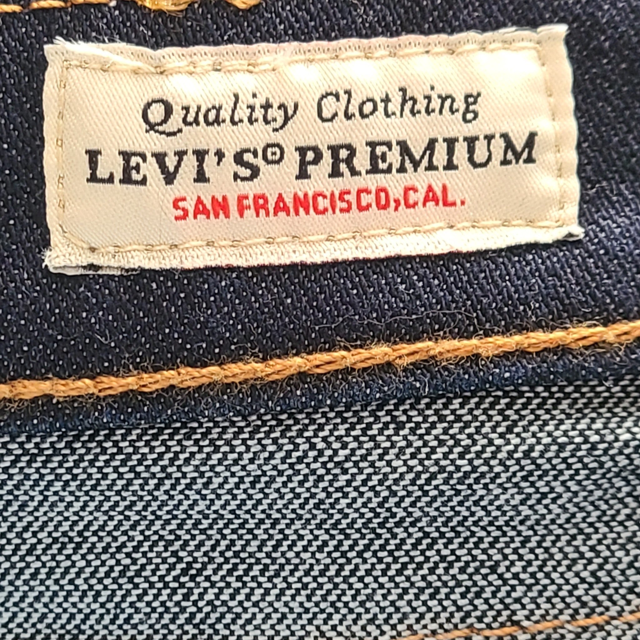 Levi Strauss & Co Men's 512 Slim Taper Jeans Straight Blue Jeans 34Wx32L