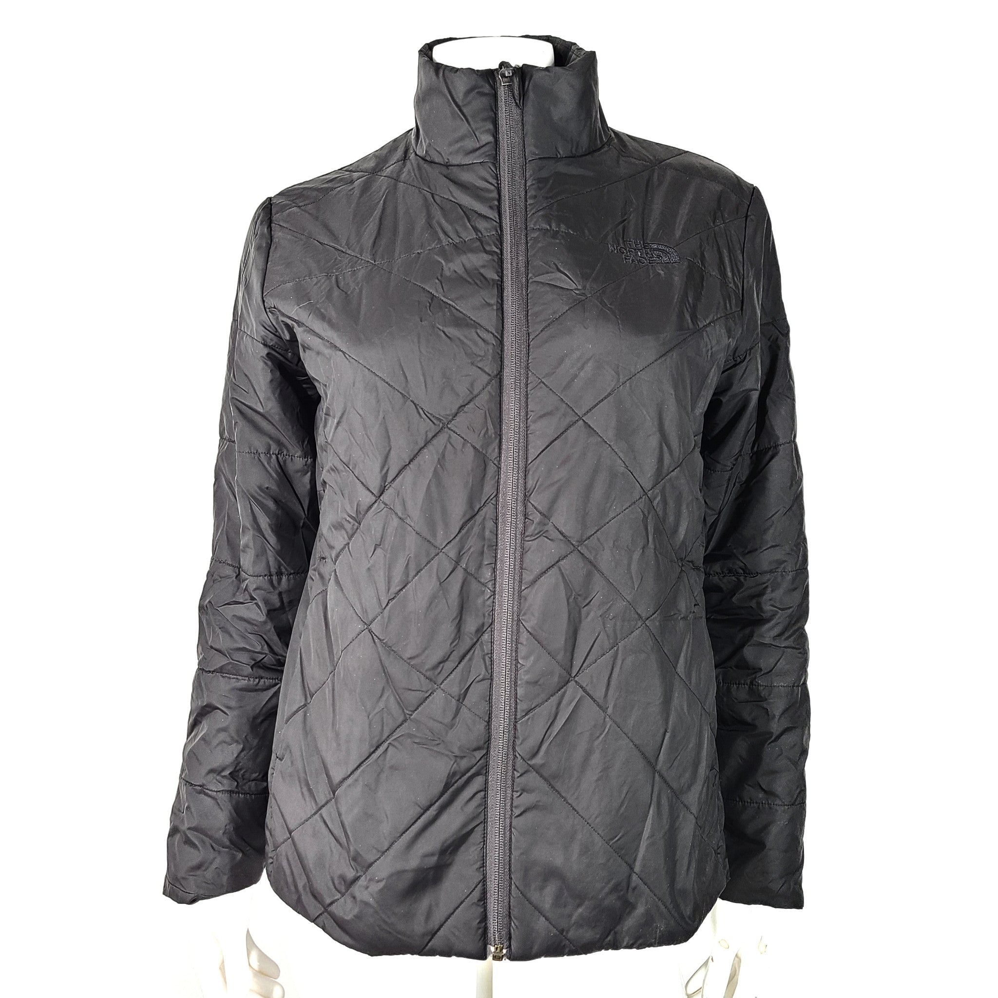 The North Face TNF Women's Thermoball Eco Jacket Lightweight Warm Black Sz M
