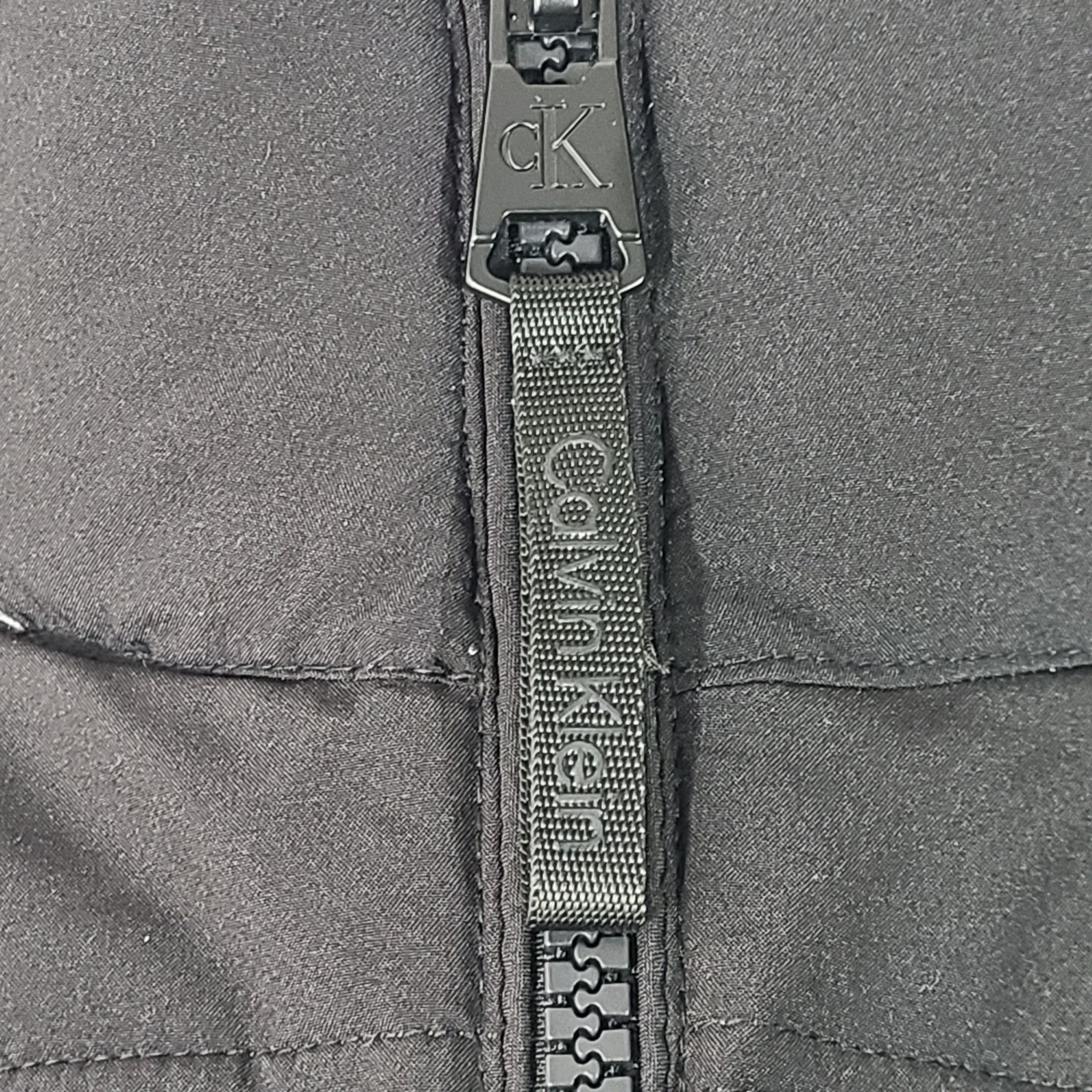 Calvin Klein Men's Puffer Quilted Vest Fully Lined Black