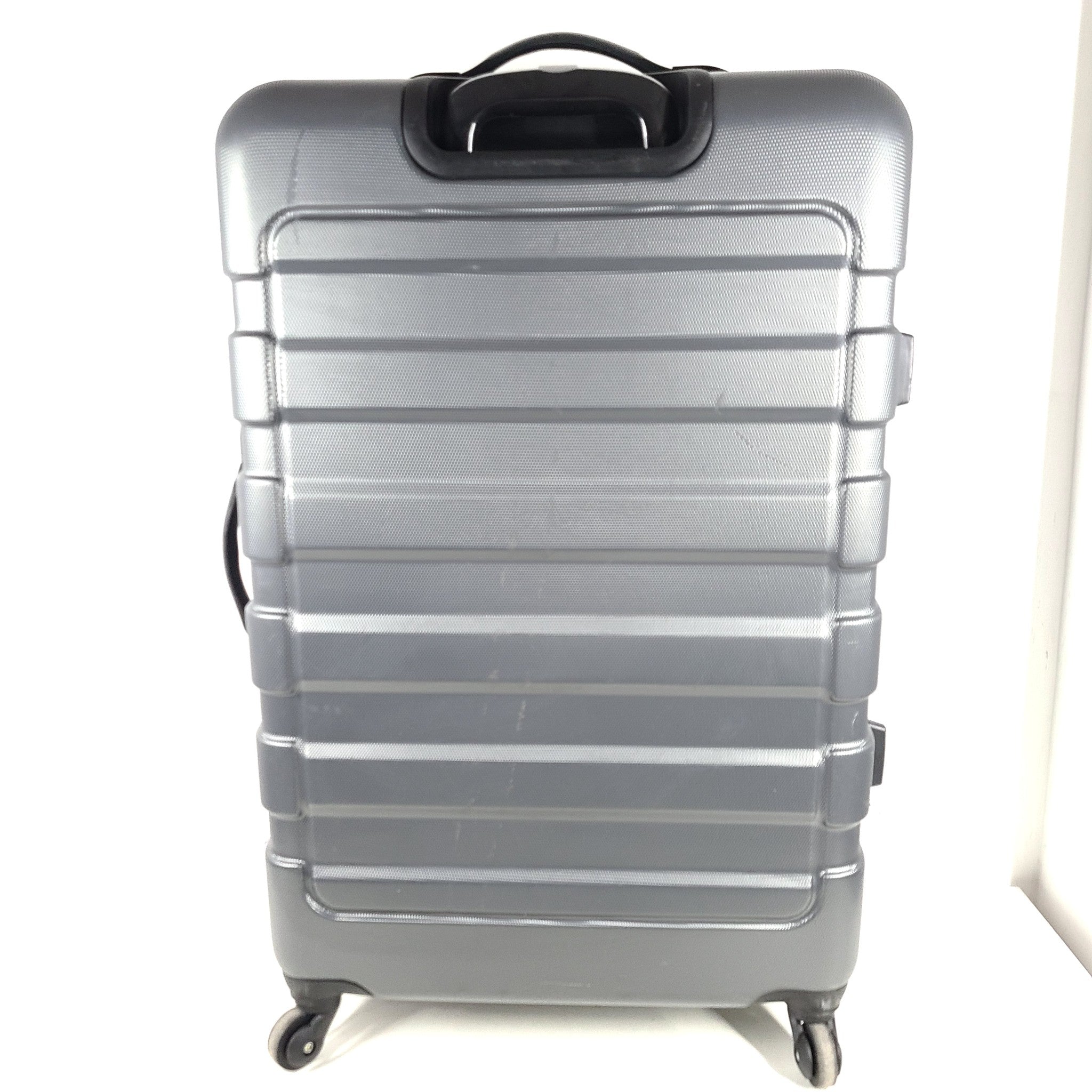 Outbound 30" Hardside Spinner Suitcase Luggage Durable Lightweight Gray
