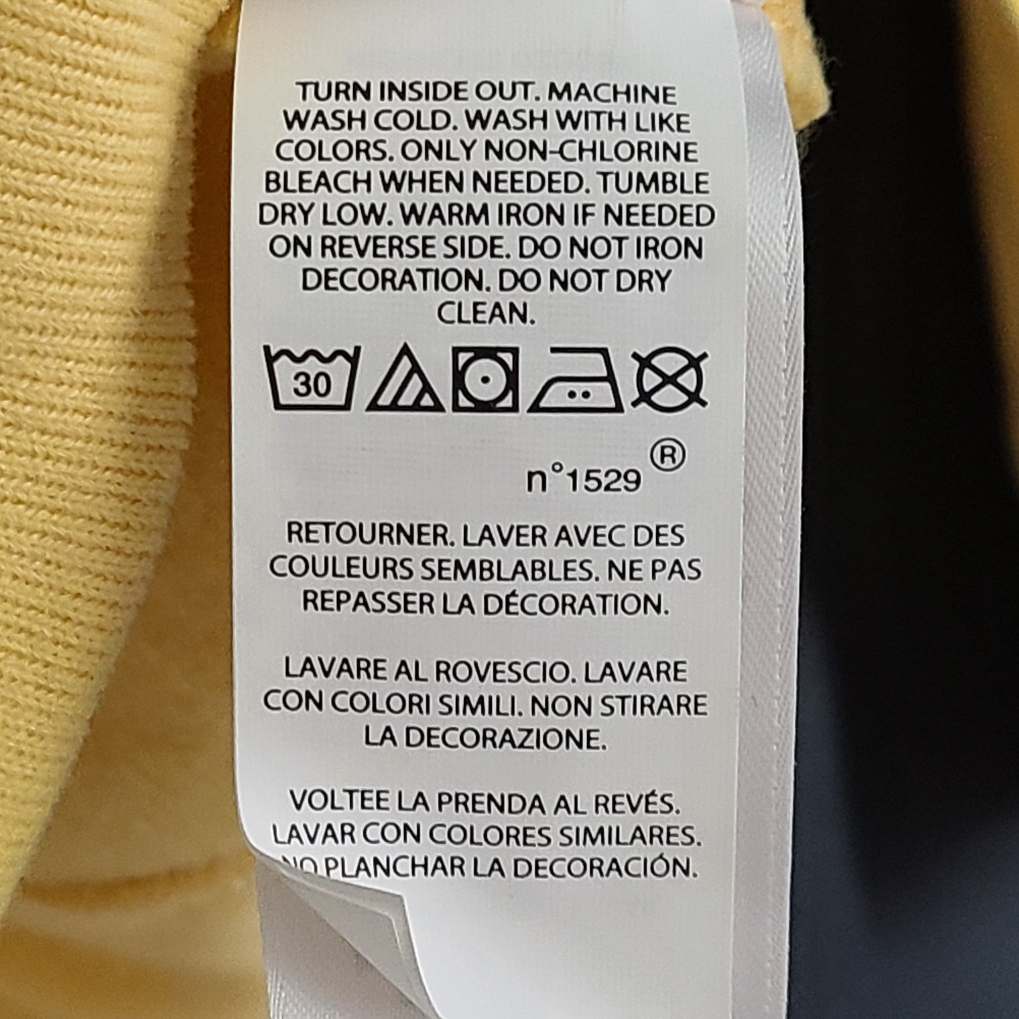 Polo Ralph Lauren Kids Fair Isle Fleece Sweatshirt Logo Sweater Yellow Sz XL 16