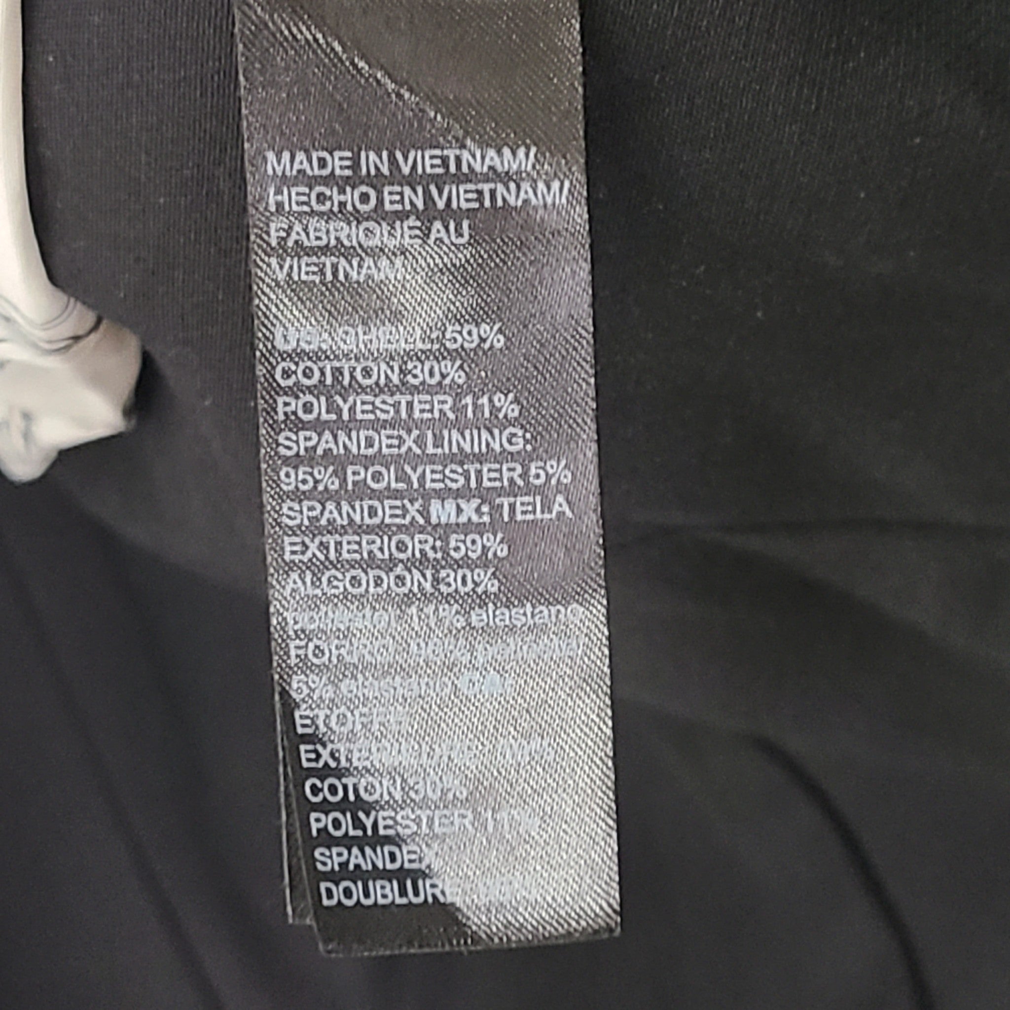 WHBM Women's Signature Blazer Two-Button Stretch Career Lined Classy Black Sz 6