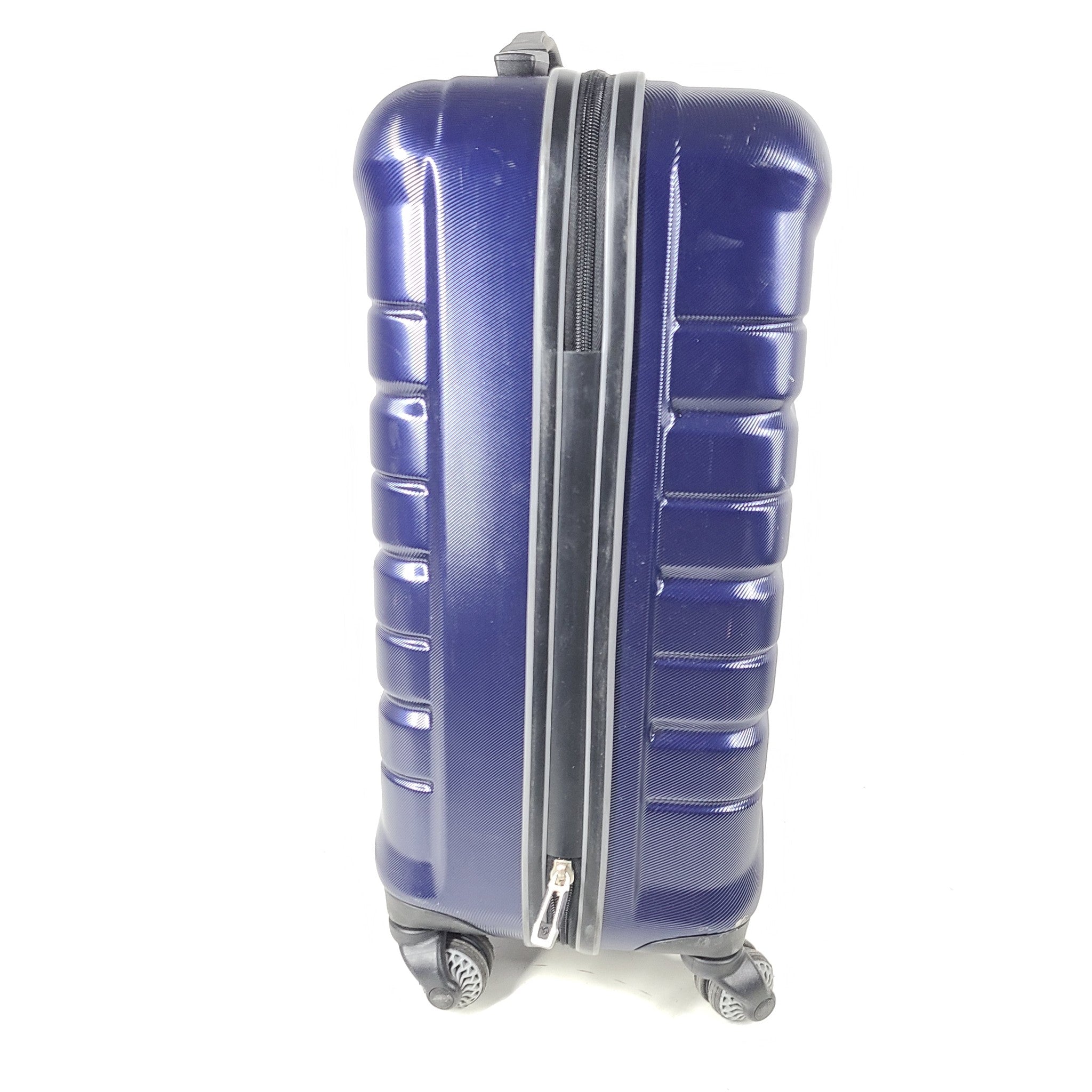 Samsonite 22" Spinner Hardside Carry On Cabin Luggage Microdiamond PC Blue
