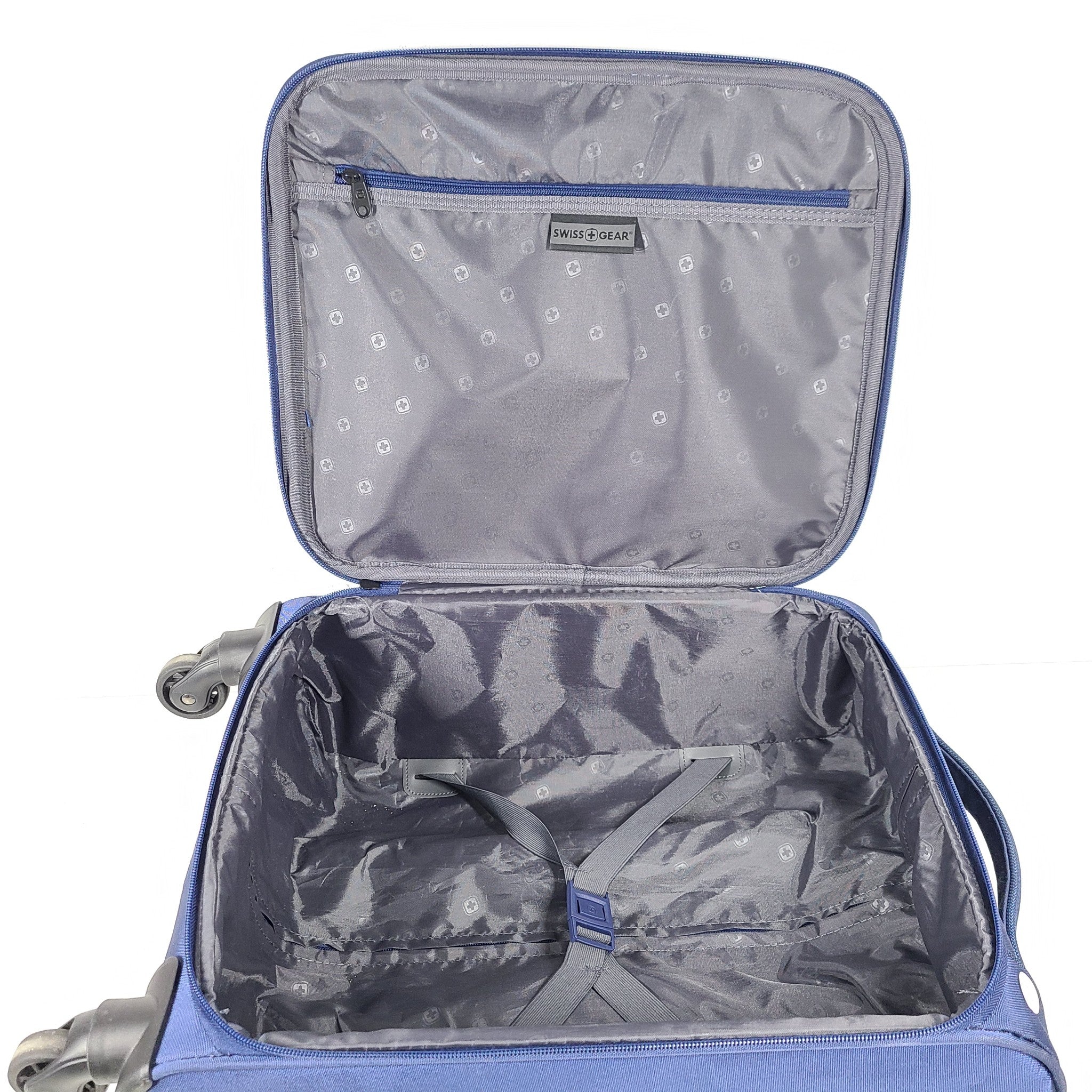 Swissgear Nouveau 21" Spinner Carry-On Cabin Luggage Softshell Upright Blue