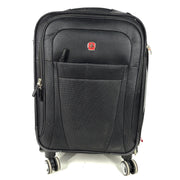 Swissgear 23" Expandable Carry-On Spinner Luggage Softshell Lightweight Black