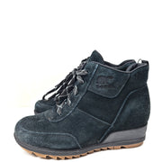 Sorel Women’s Evie Sport Waterproof Lace Mid Boot Suede Heel NL3817-011 Black 8