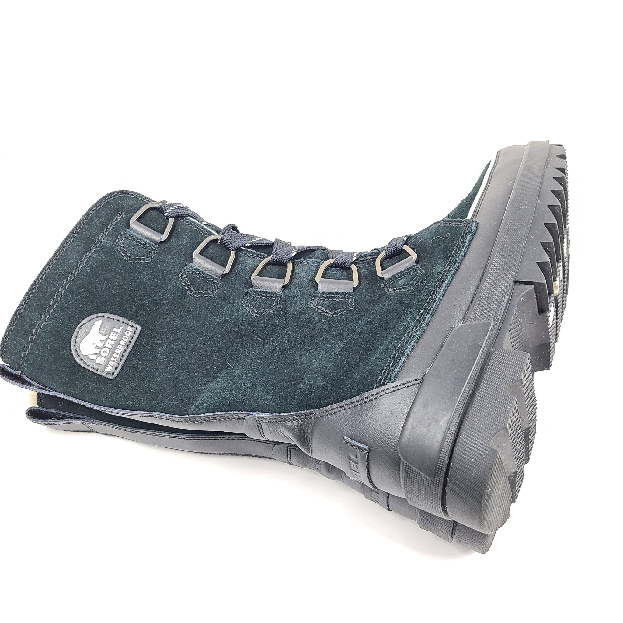 Sorel Women’s Tivoli IV Tall Boot Waterproof Suede Black Sz 7 Excellent