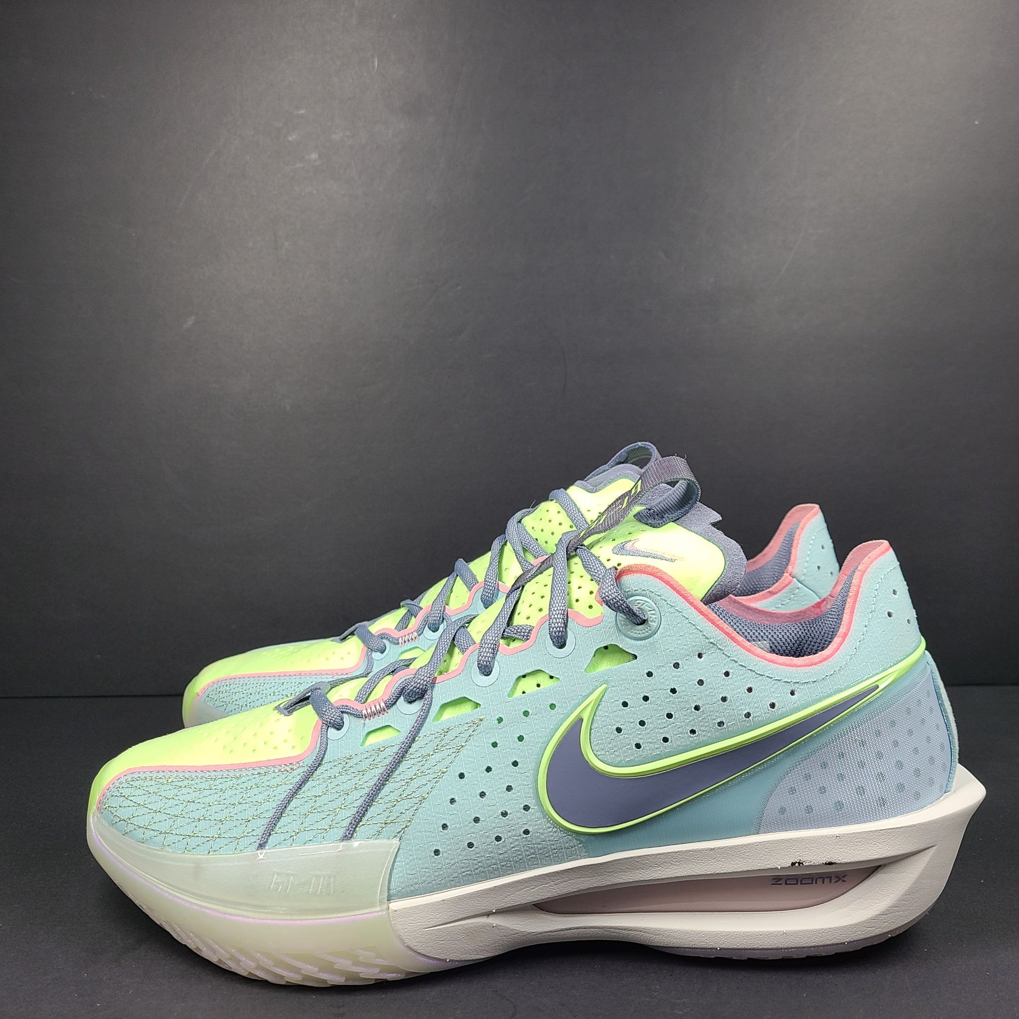 Nike Men's Air Zoom GT Cut 3 EP Sneakers DV2918-401 Easter Green Blue Sz 11