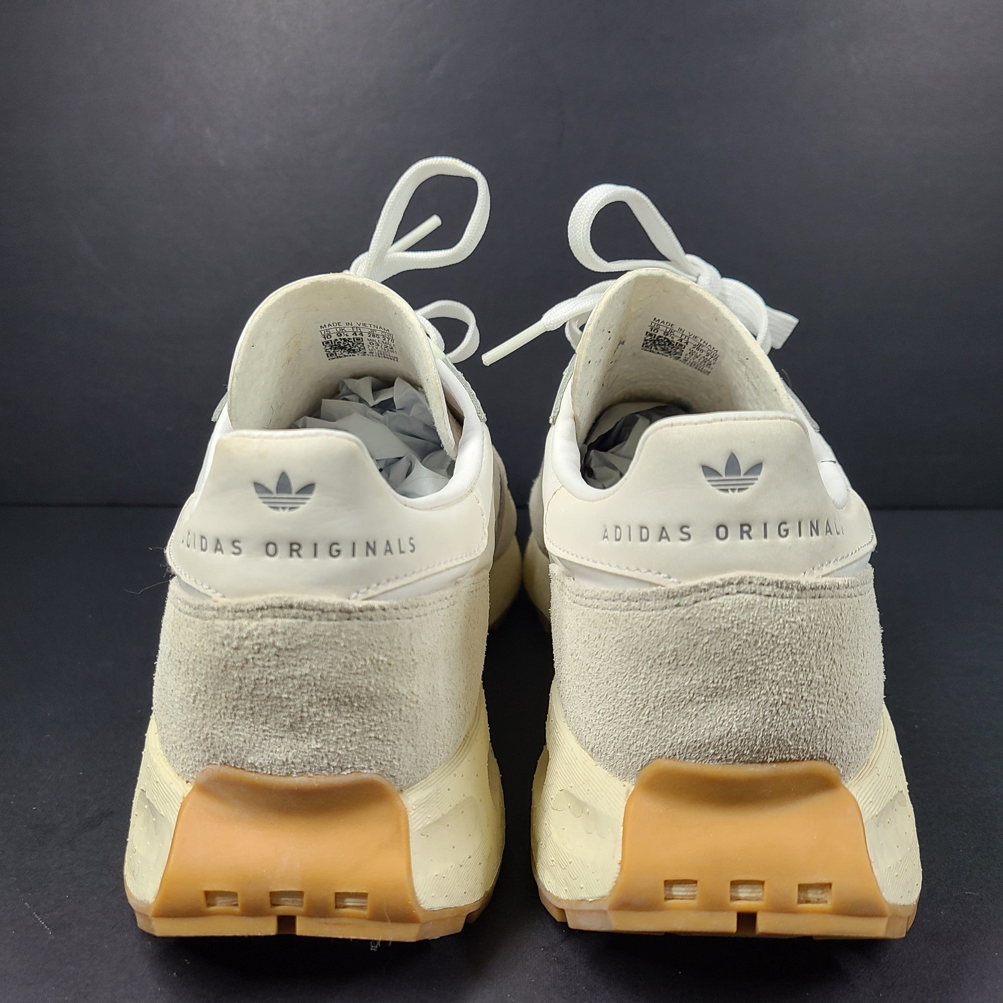 Adidas Men's Retropy E5 Shoes H03075 Sneakers Cushioned White Sz 10