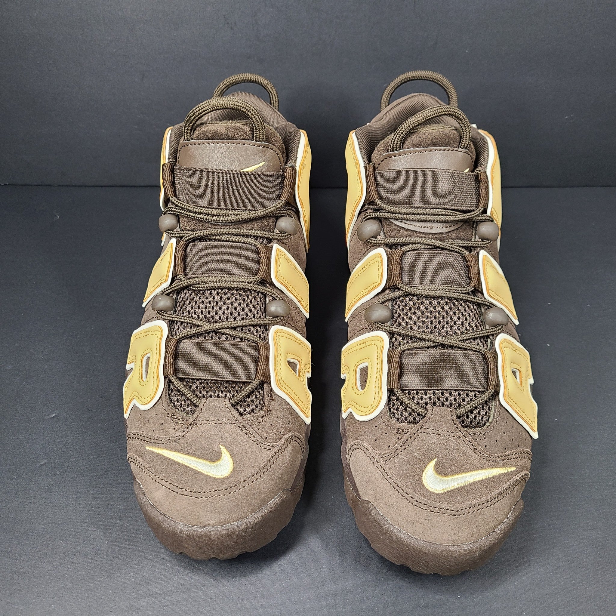 Nike Men's Air More Uptempo Sneakers Shoes FB8883-200 Baroque Brown Sesame 8.5