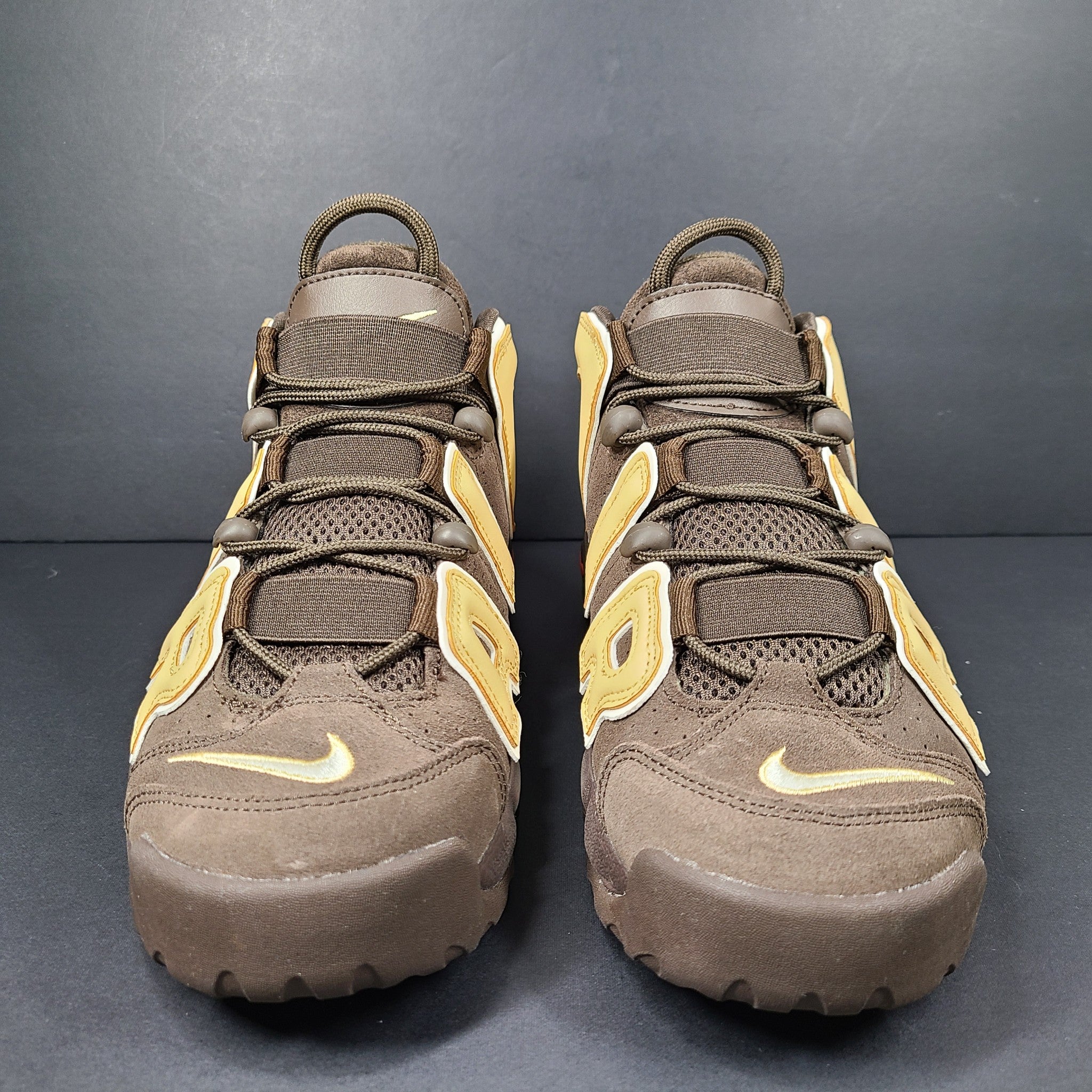 Nike Men's Air More Uptempo Sneakers Shoes FB8883-200 Baroque Brown Sesame 8.5