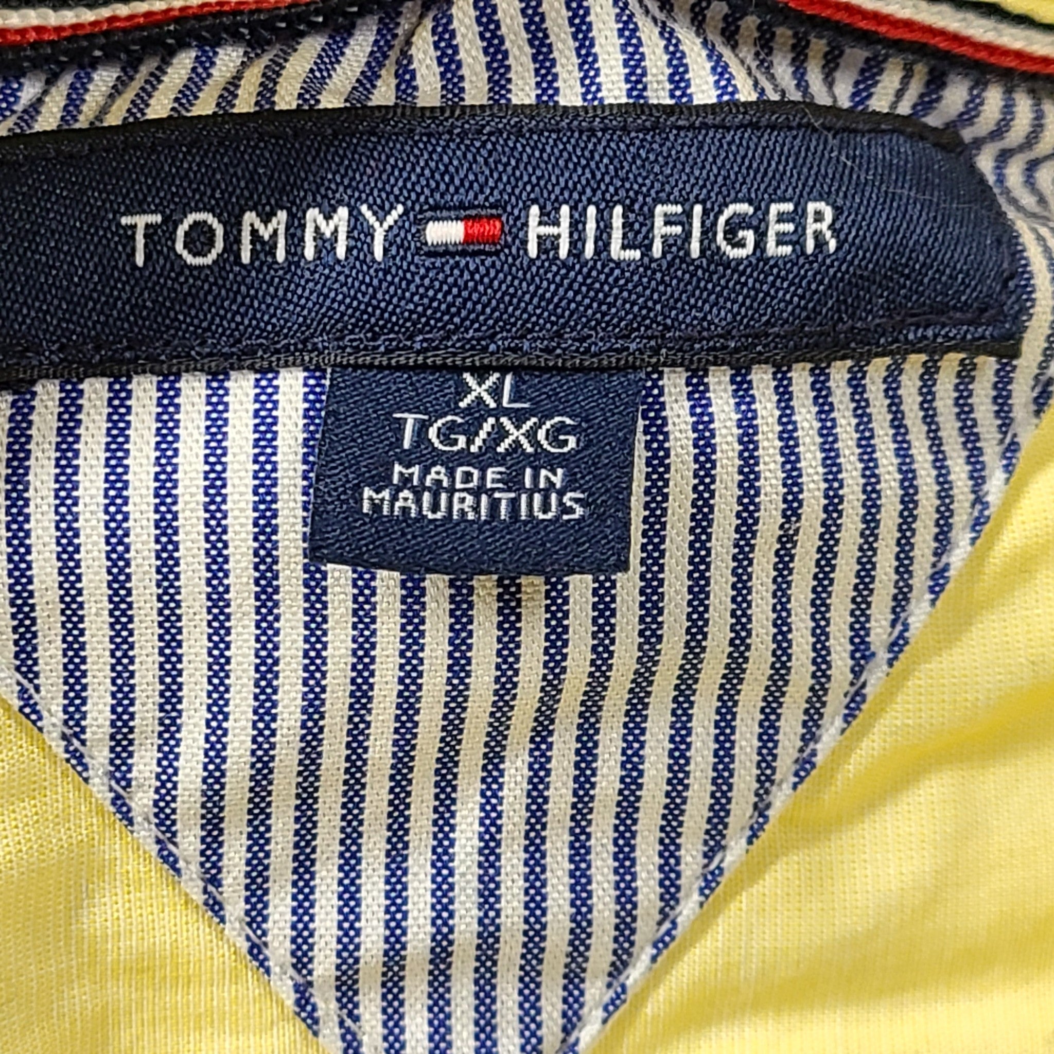 Tommy Hilfiger Men’s Slim Fit THFlex Dress Shirt Button Down Sz XL