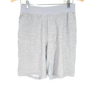 Lululemon Men's T.H.E. Short Linerless 9" Swim Shorts Elastic Waist Gray Sz S