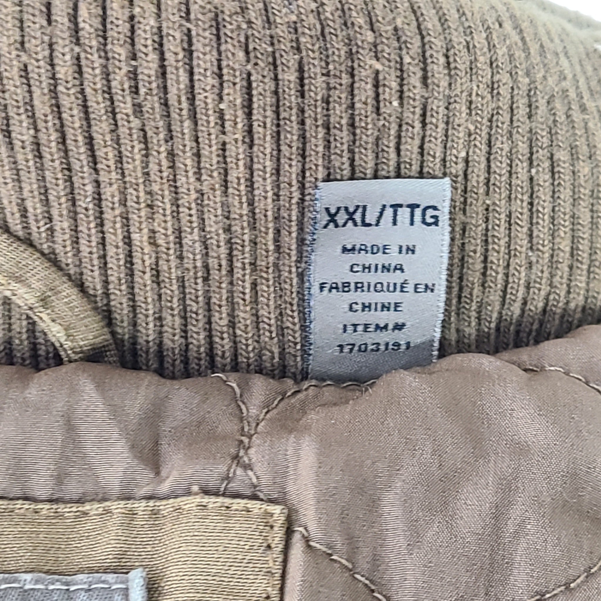 Levi Strauss Levi's Men's Canvas Bomber Jacket Classic Brown XXL