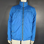 Tommy Hilfiger Men's Reversible Water Resistant Windbreaker Jacket Blue Sz L
