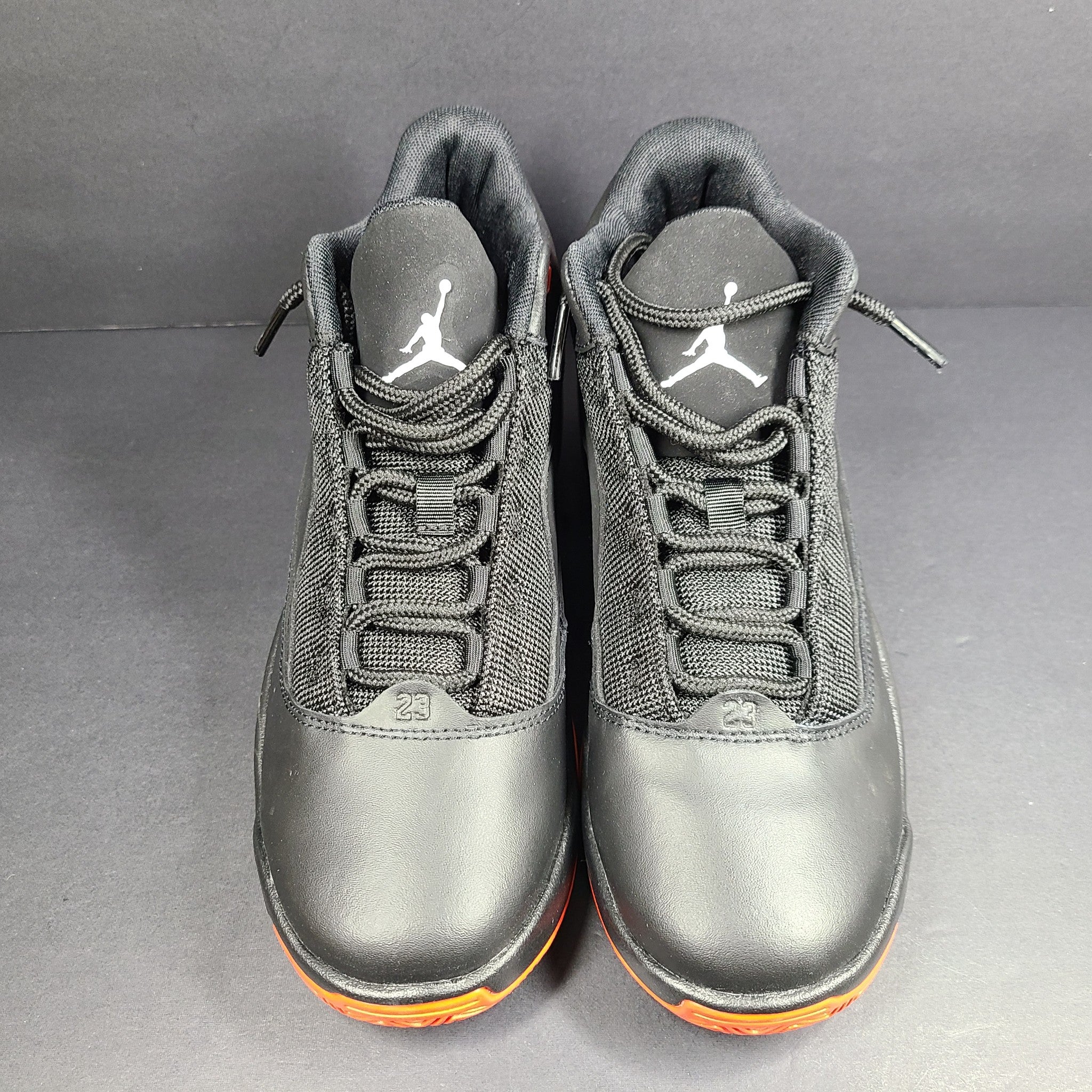 Nike Jordan Max Aura 'Black Gym Red' CN8094-060 Sneakers Cushioned Black Sz 6 Y