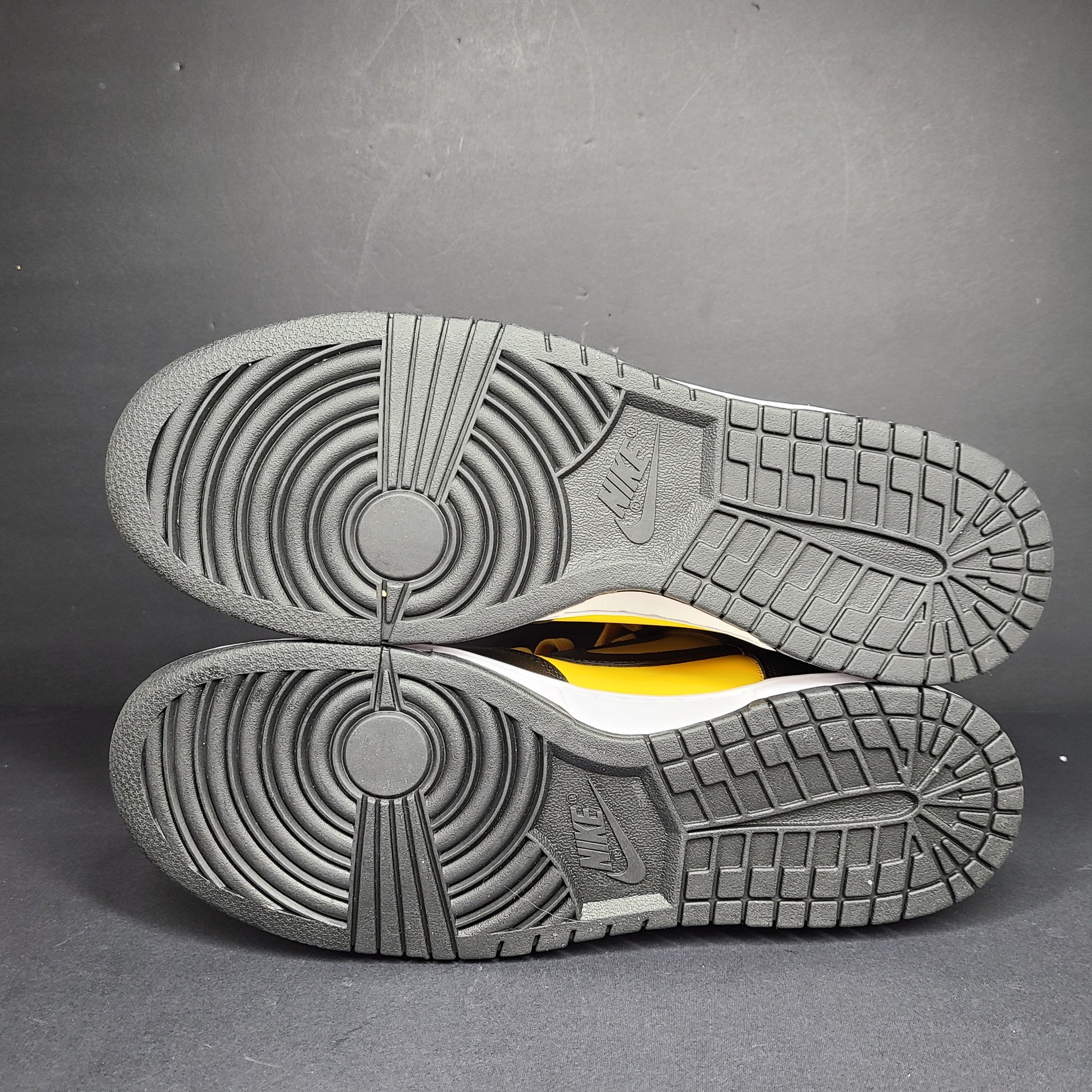 Nike Dunk High Retro 'Bruce Lee' University Gold Black Sneakers DD1399-700 Sz 11