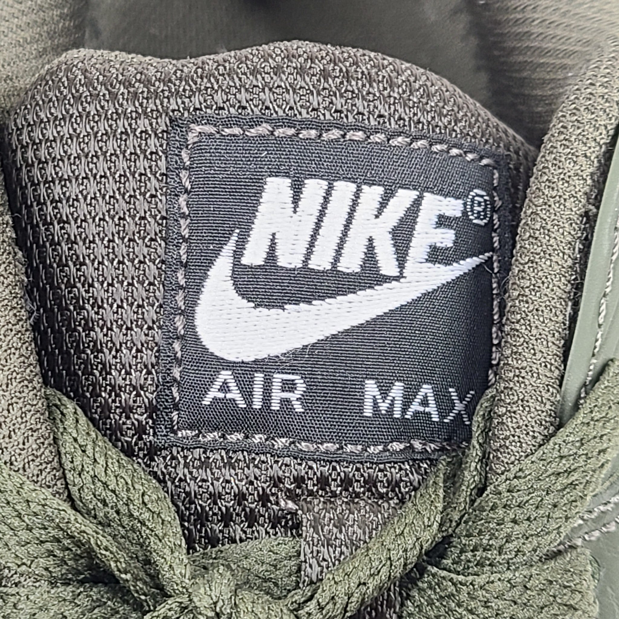 Nike Men's Air Max 90 Shoes Running Sneakers DZ4504-300 Olive Reflective Sz 9.5