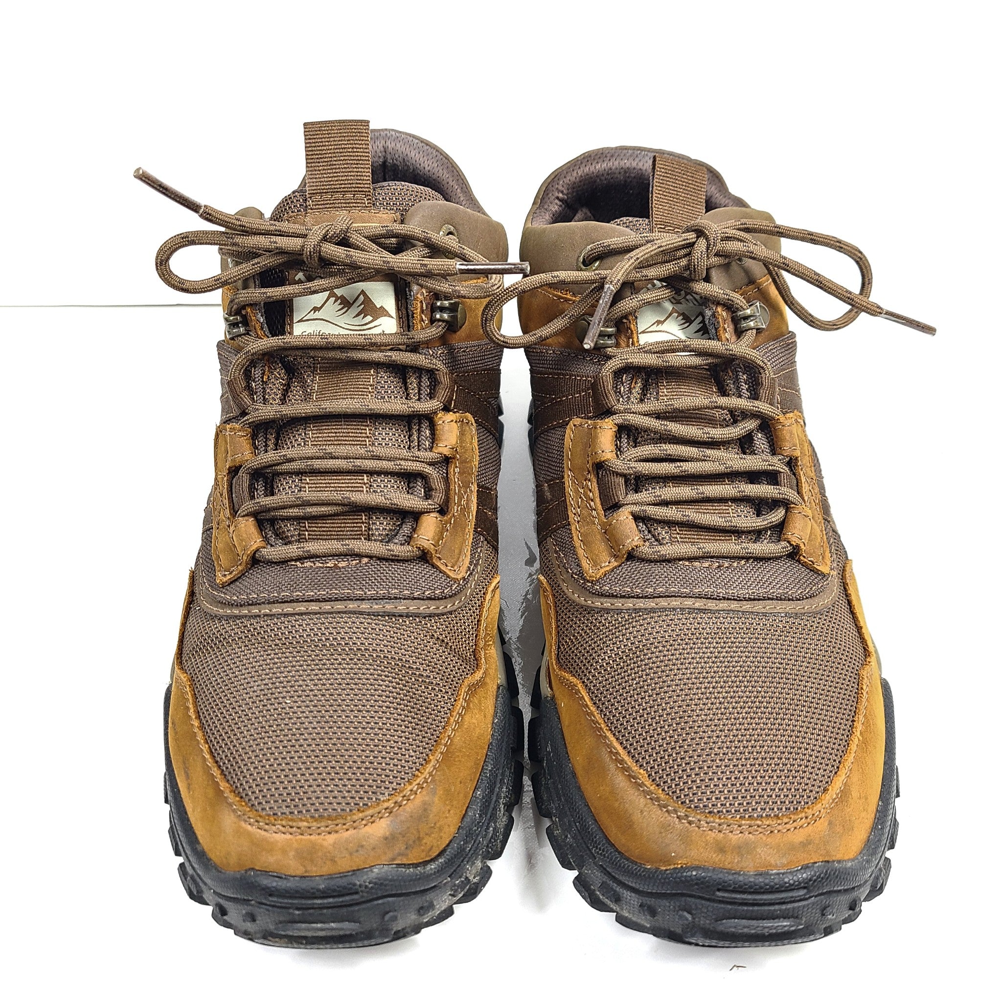 Skechers Men's Norsen Evo Trenton Relaxed Fit Hiking Boots 204429 Brown Sz 9.5