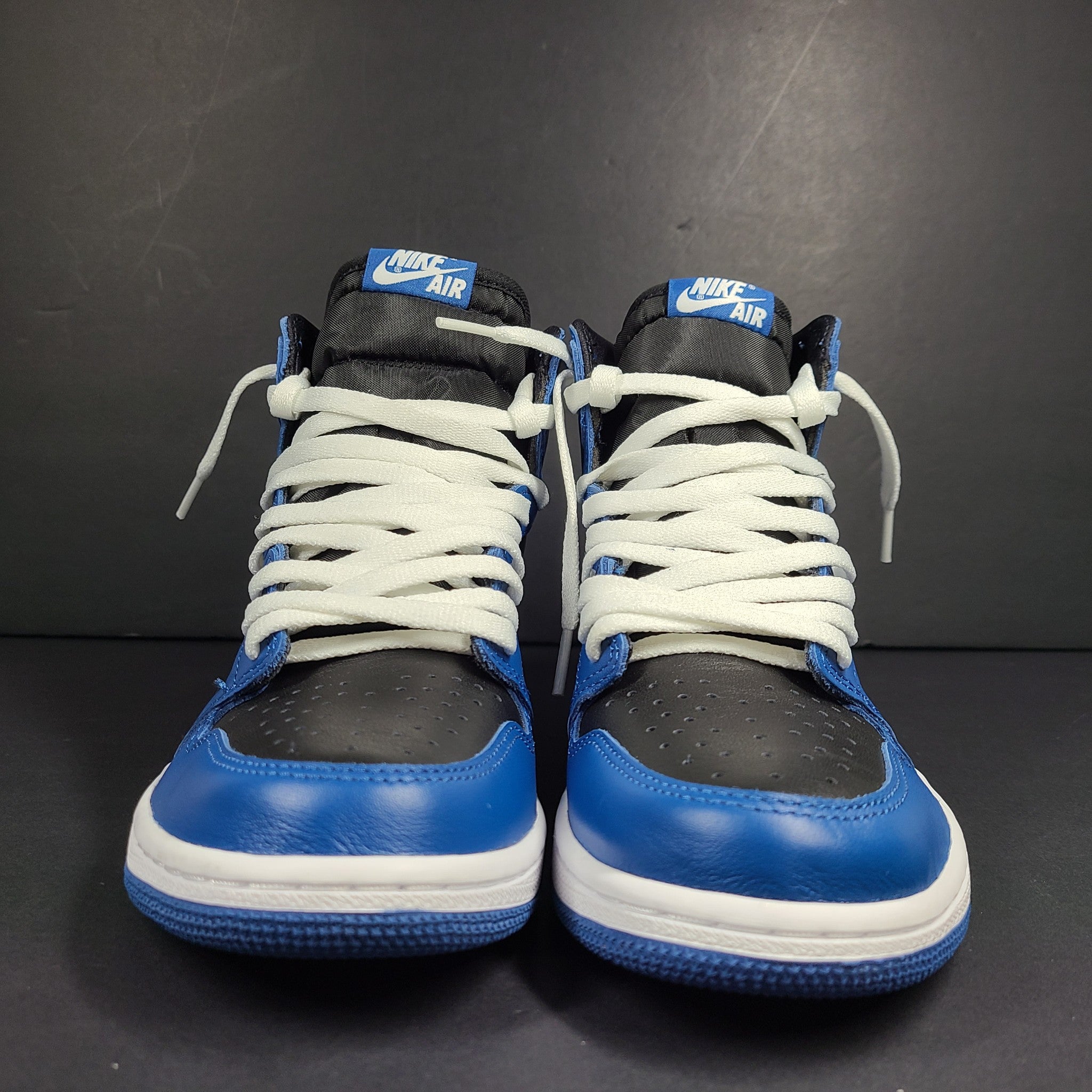 Nike Men's Air Jordan 1 High OG Dark Marina Blue 555088-404 Sneakers Sz 8