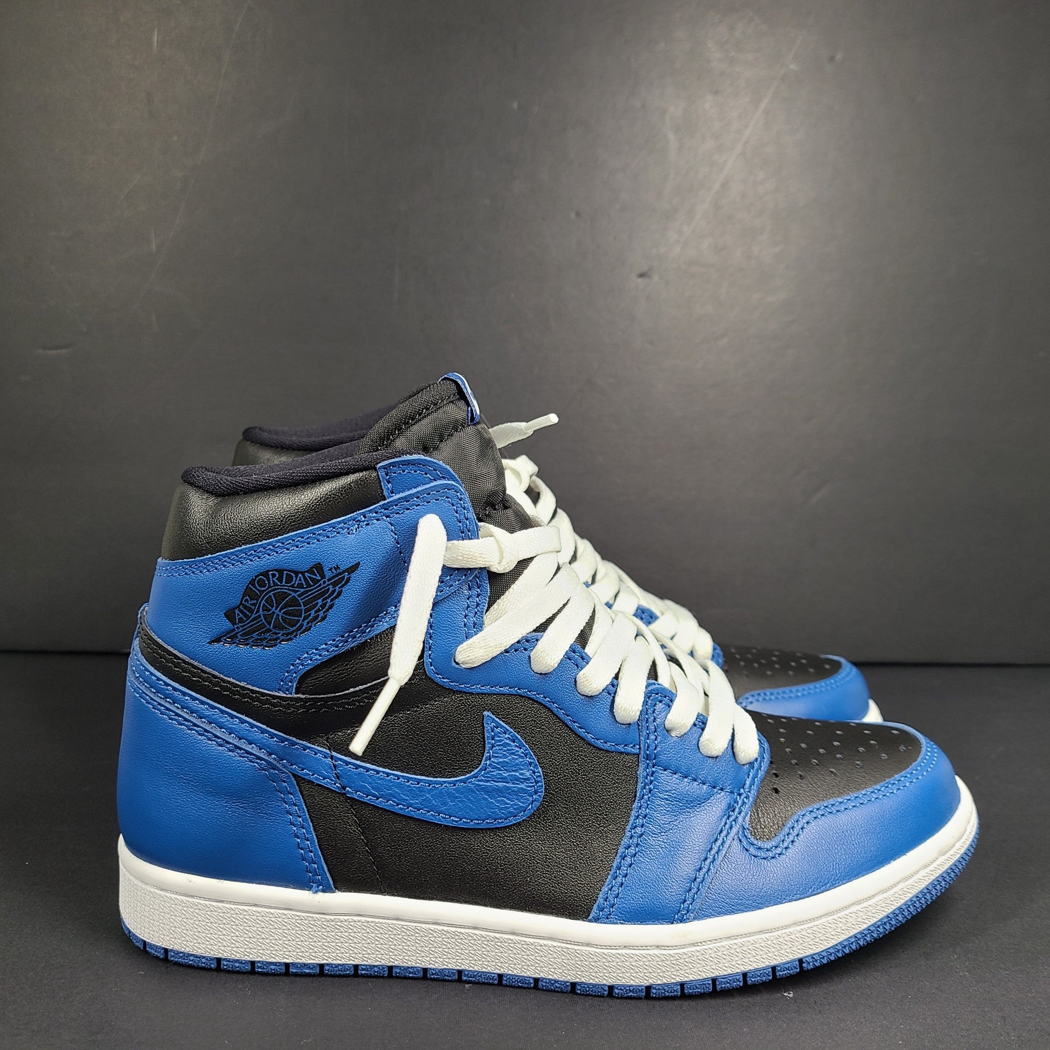 Nike Men's Air Jordan 1 High OG Dark Marina Blue 555088-404 Sneakers Sz 8