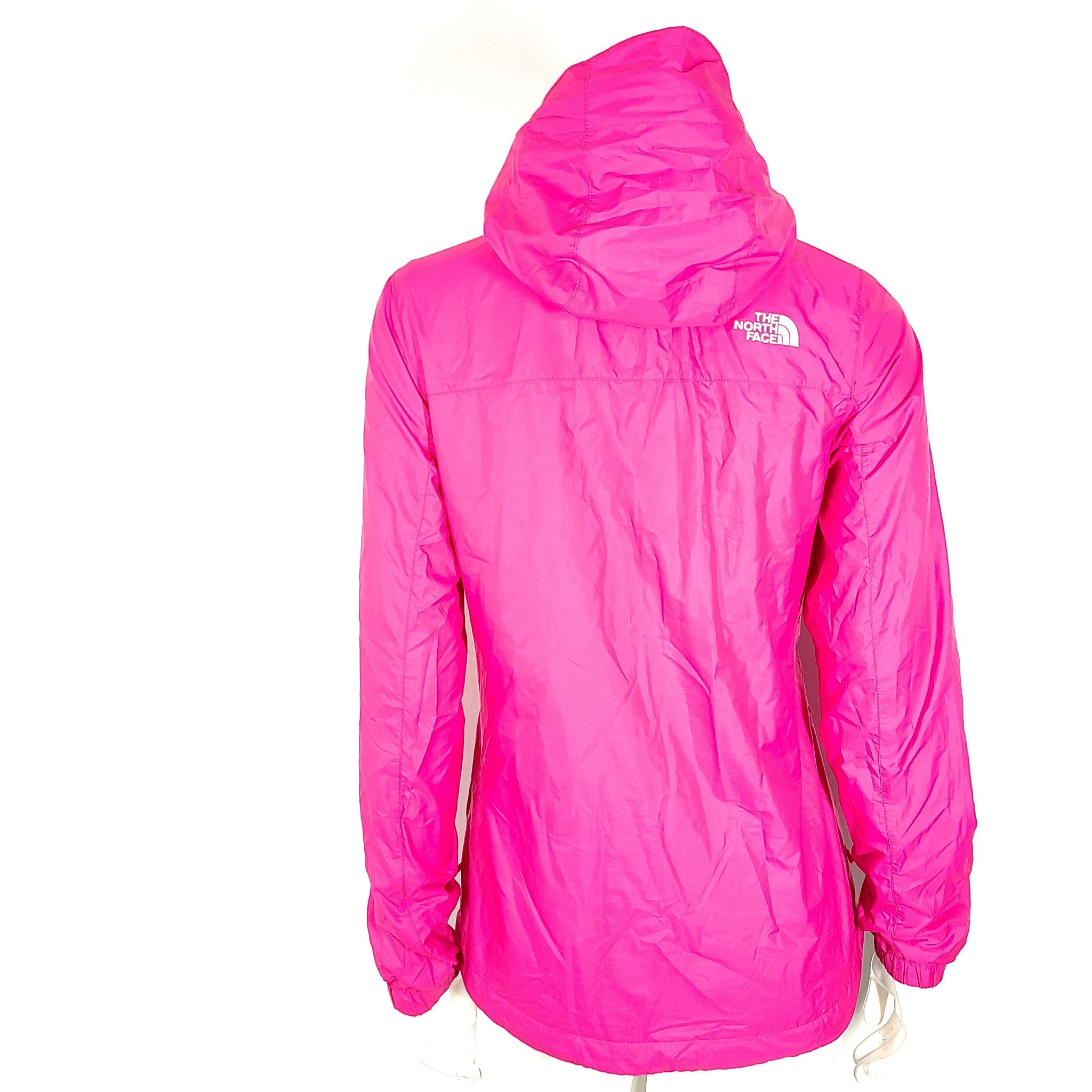 The North Face TNF Women's Khasi 2 Windbreaker Rain Jacket Pink Sz XS