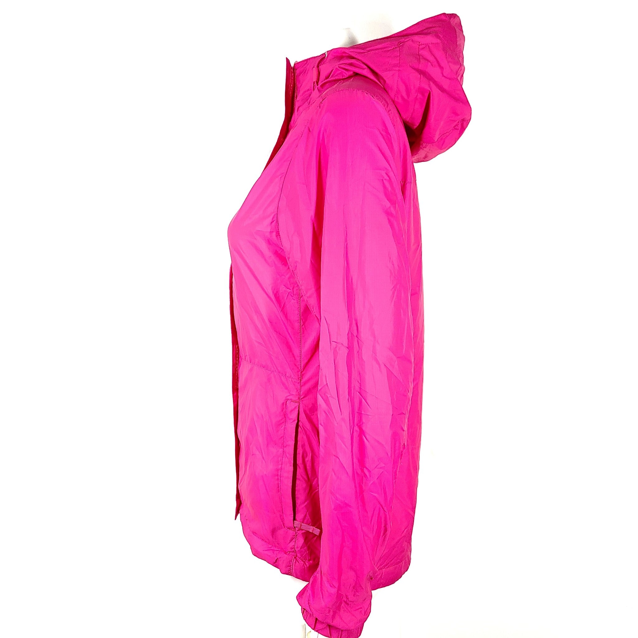 The North Face TNF Women's Khasi 2 Windbreaker Rain Jacket Pink Sz XS