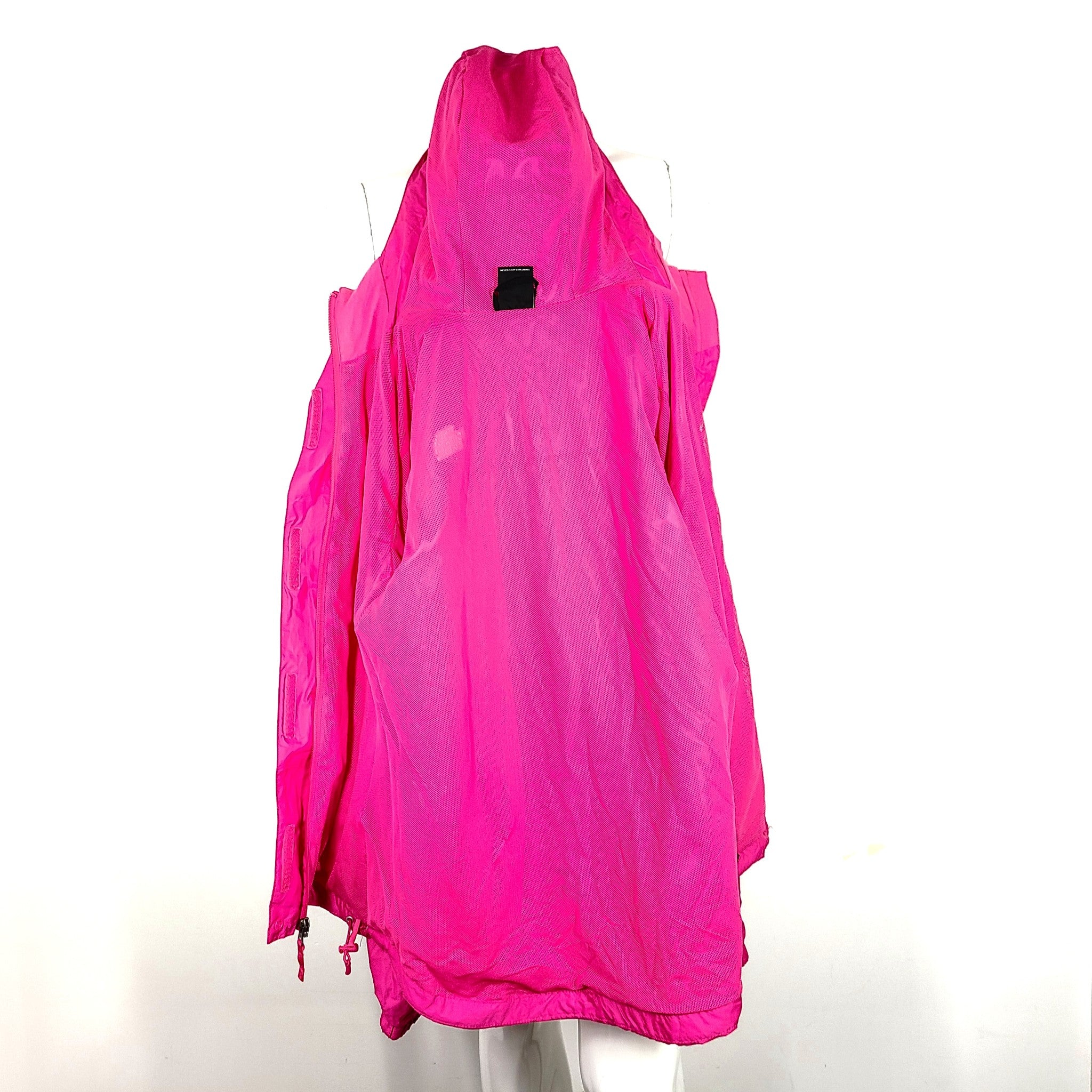 The North Face TNF Women's Khasi 2 Windbreaker Rain Jacket Pink Sz XS