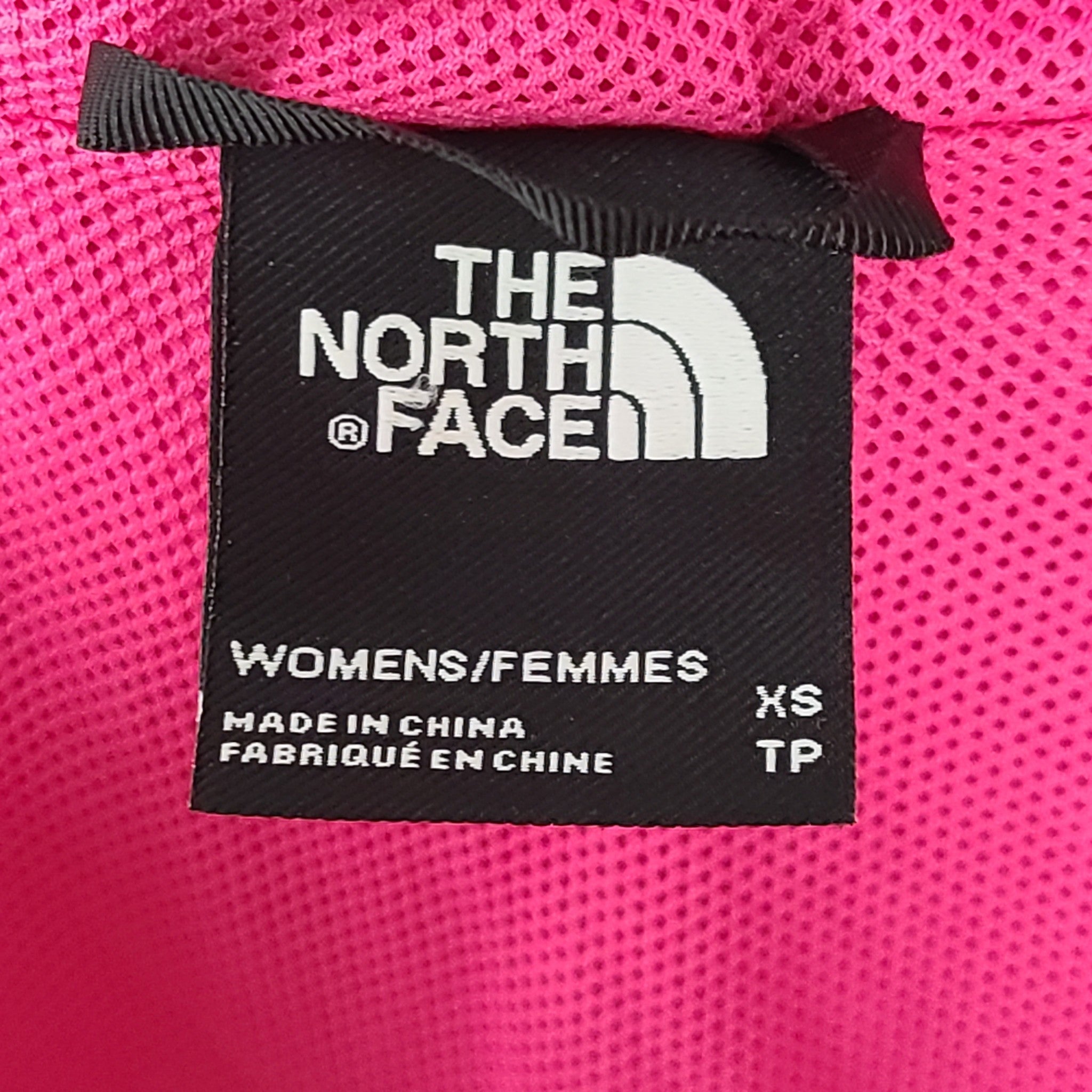 The North Face TNF Women's Khasi 2 Windbreaker Rain Jacket Pink Sz XS